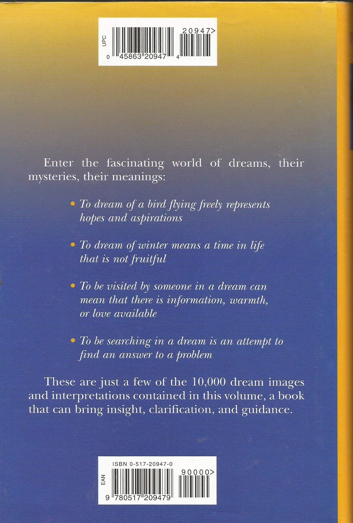 10,000 Dreams Interpreted used book depot