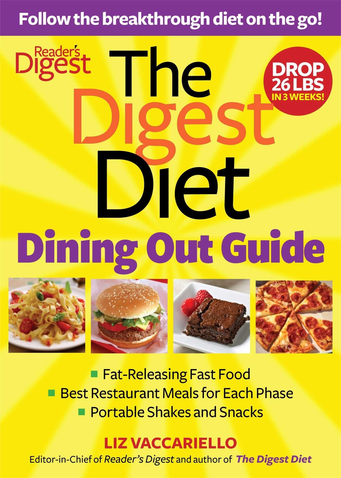 Digest Diet Dining Out Guide: Follow the Breakthrough Diet on the Go! used book depot