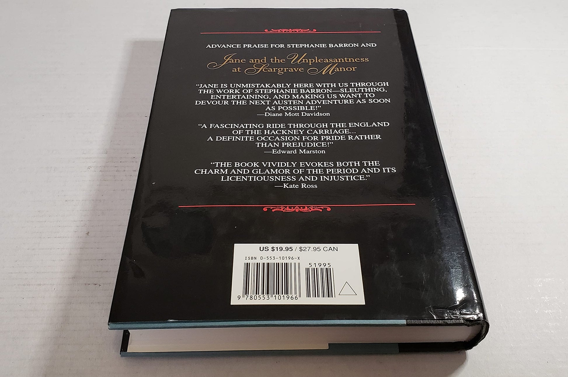 Jane and the Unpleasantness at Scargrave Manor: Being the First Jane Austen Mystery used book depot