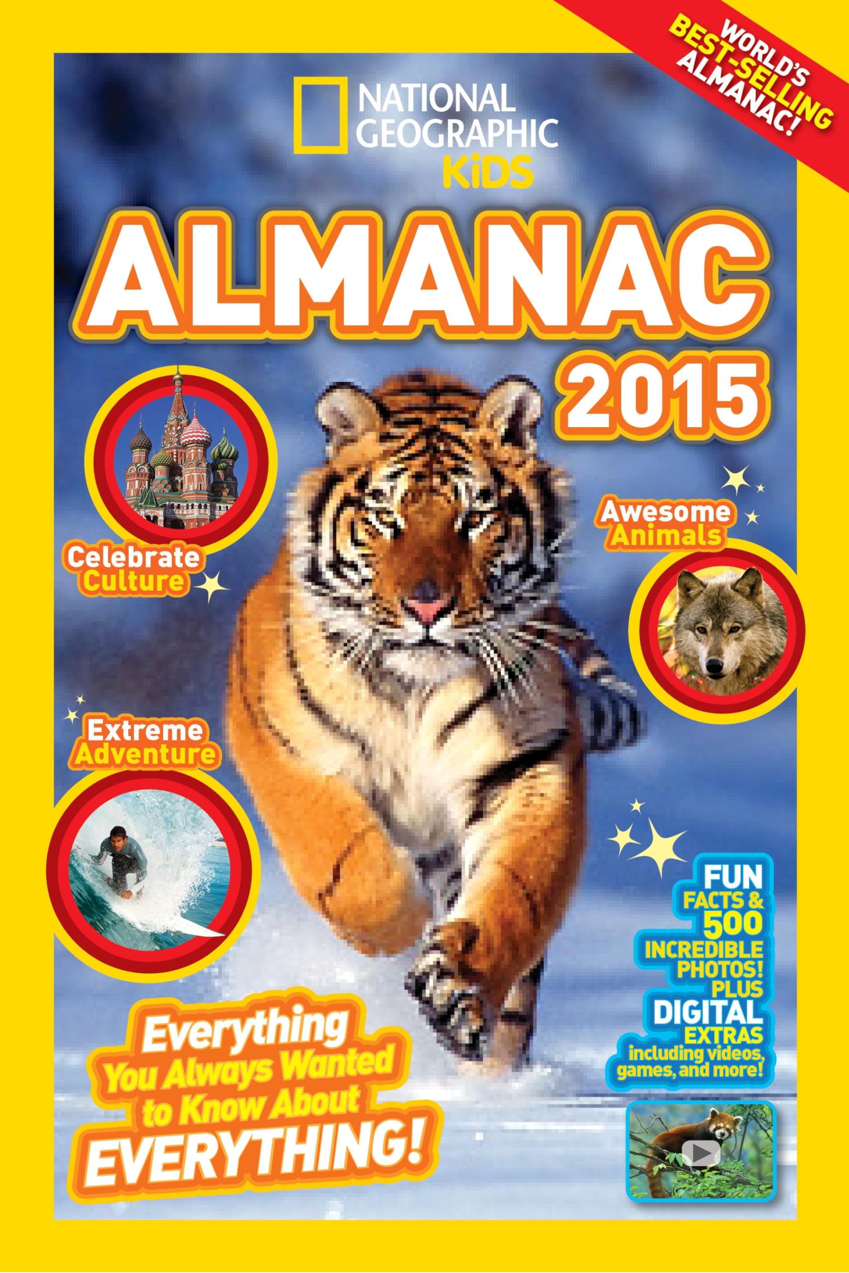 National Geographic Kids Almanac 2015 used book depot