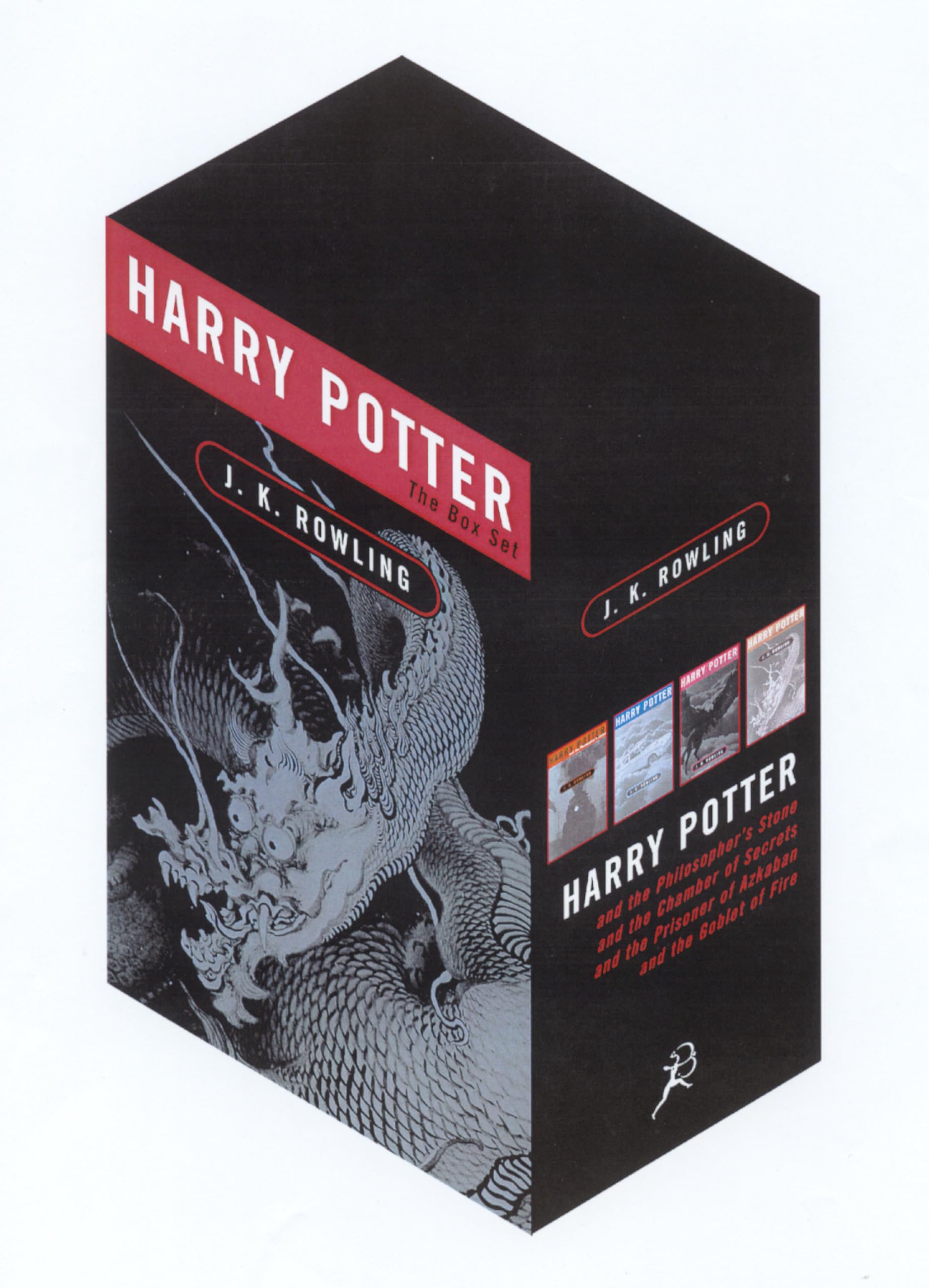Harry Potter Adult Edition Box Set: Four Volumes in Paperback used book depot