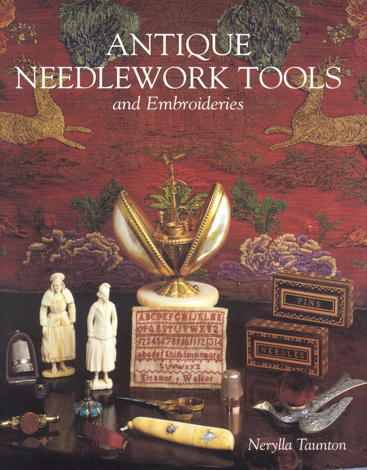 Antique Needlework Tools and Embroideries used book depot
