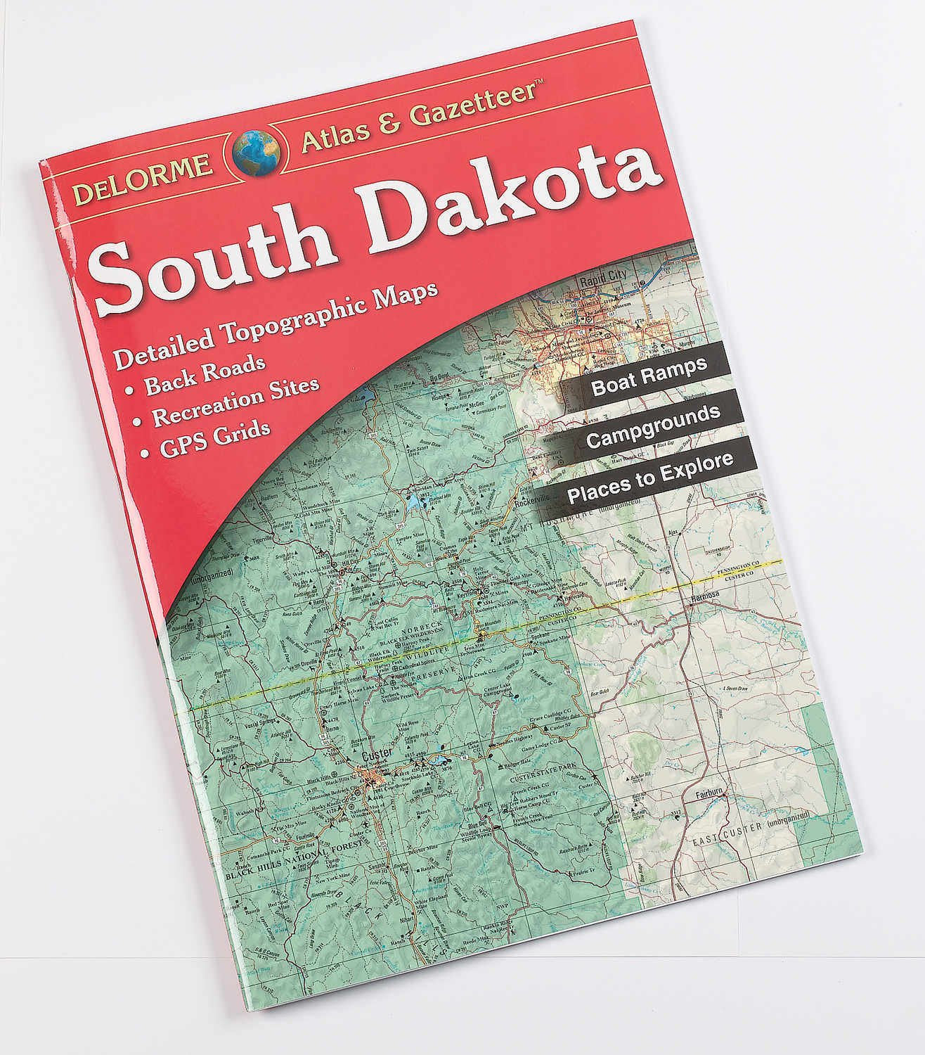 South Dakota Atlas & Gazetteer (Delorme Atlas & Gazetteer) used book depot