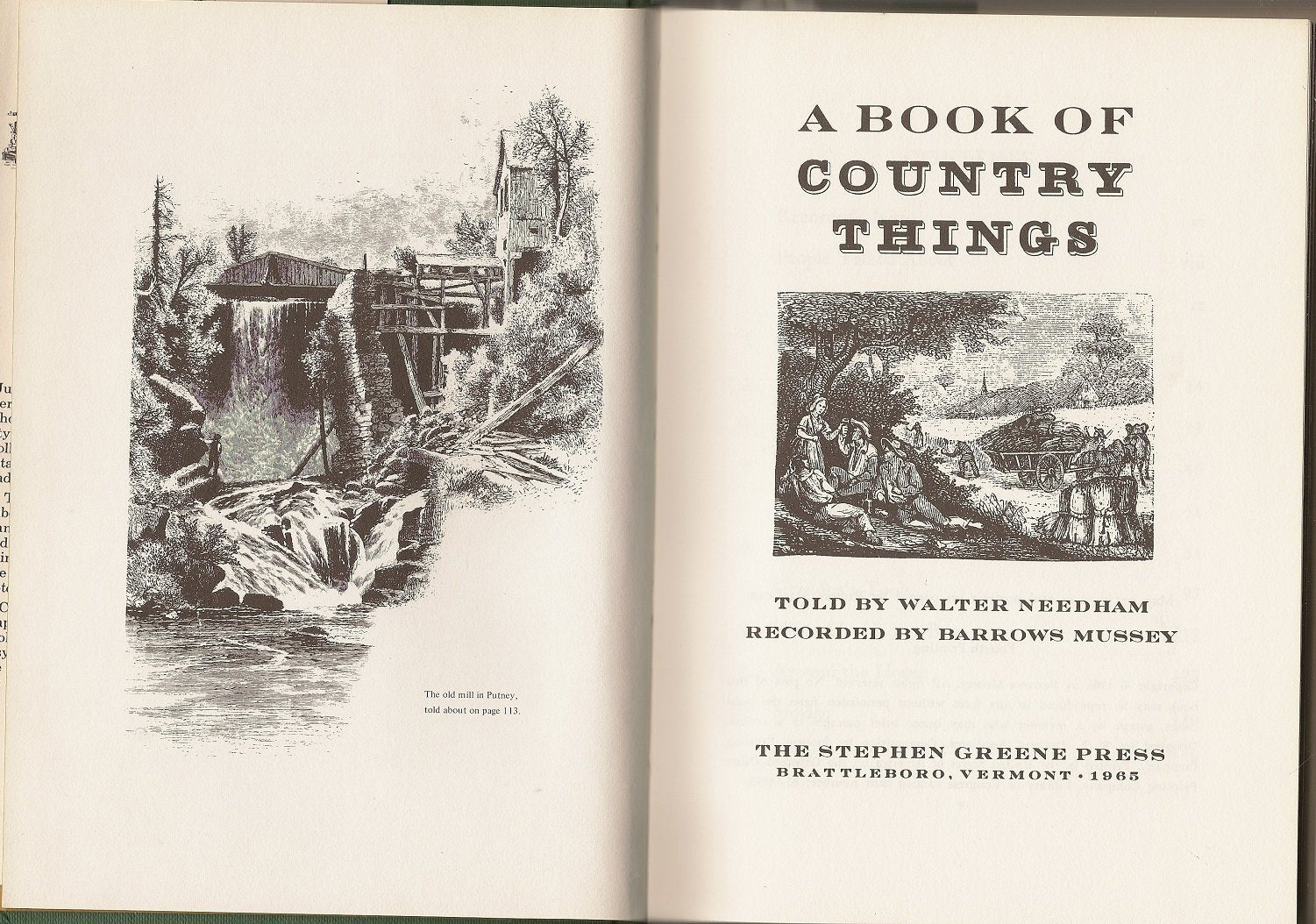 A Book of Country Things used book depot