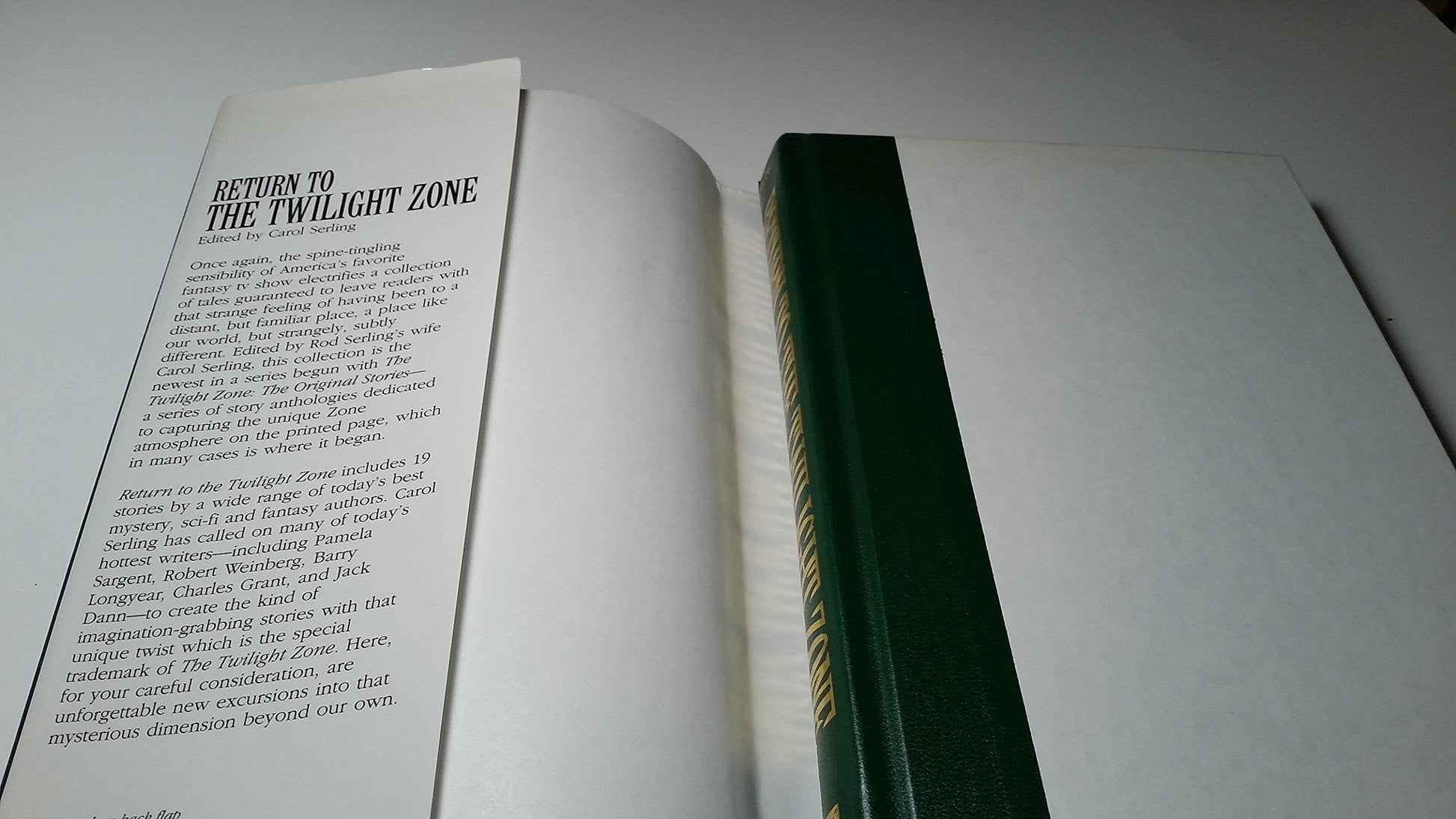 Return to the Twilight Zone: Nineteen Nerve Shattering Stories used book depot