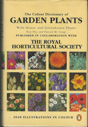 Colour Dictionary of Garden Plants used book depot