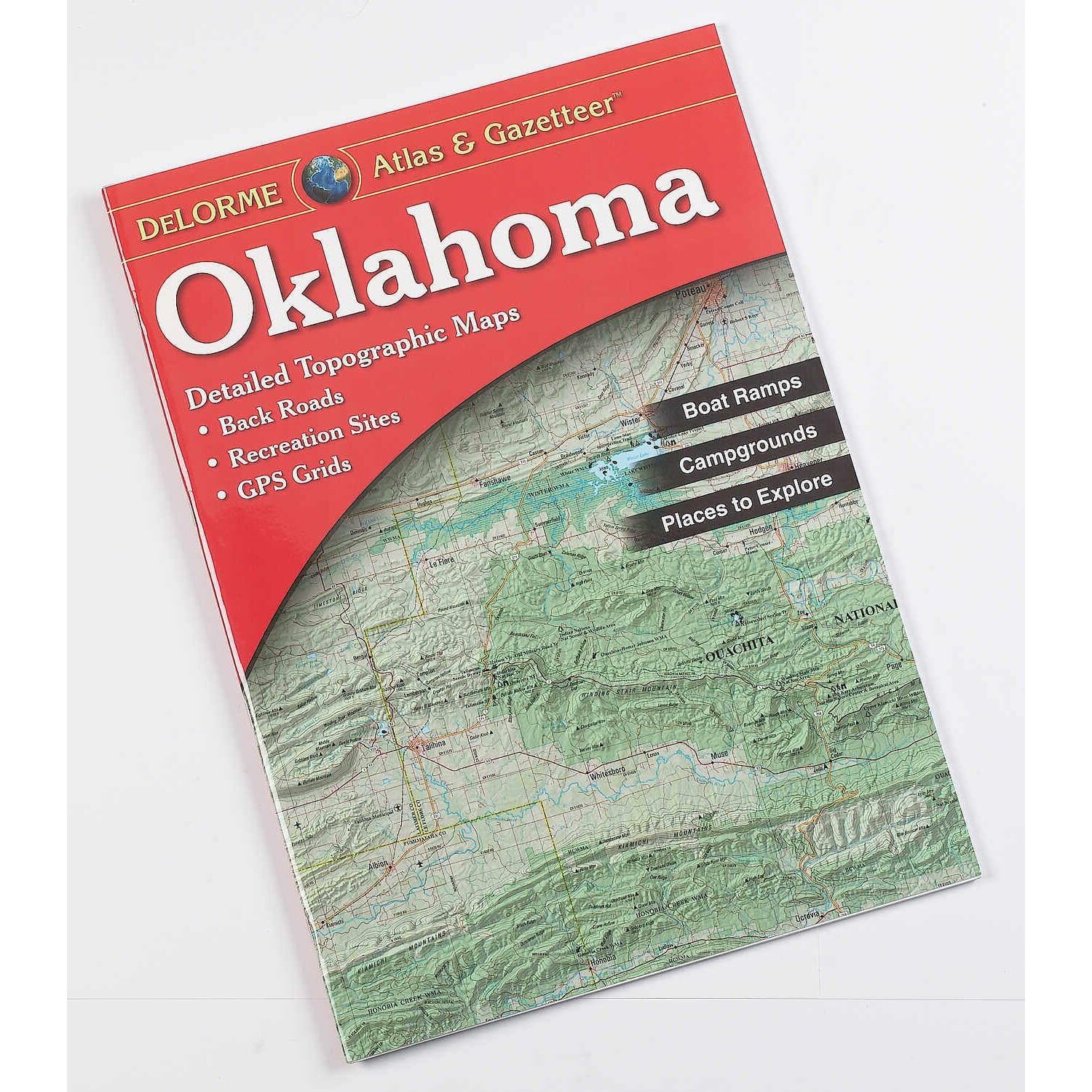Oklahoma Atlas & Gazetteer used book depot