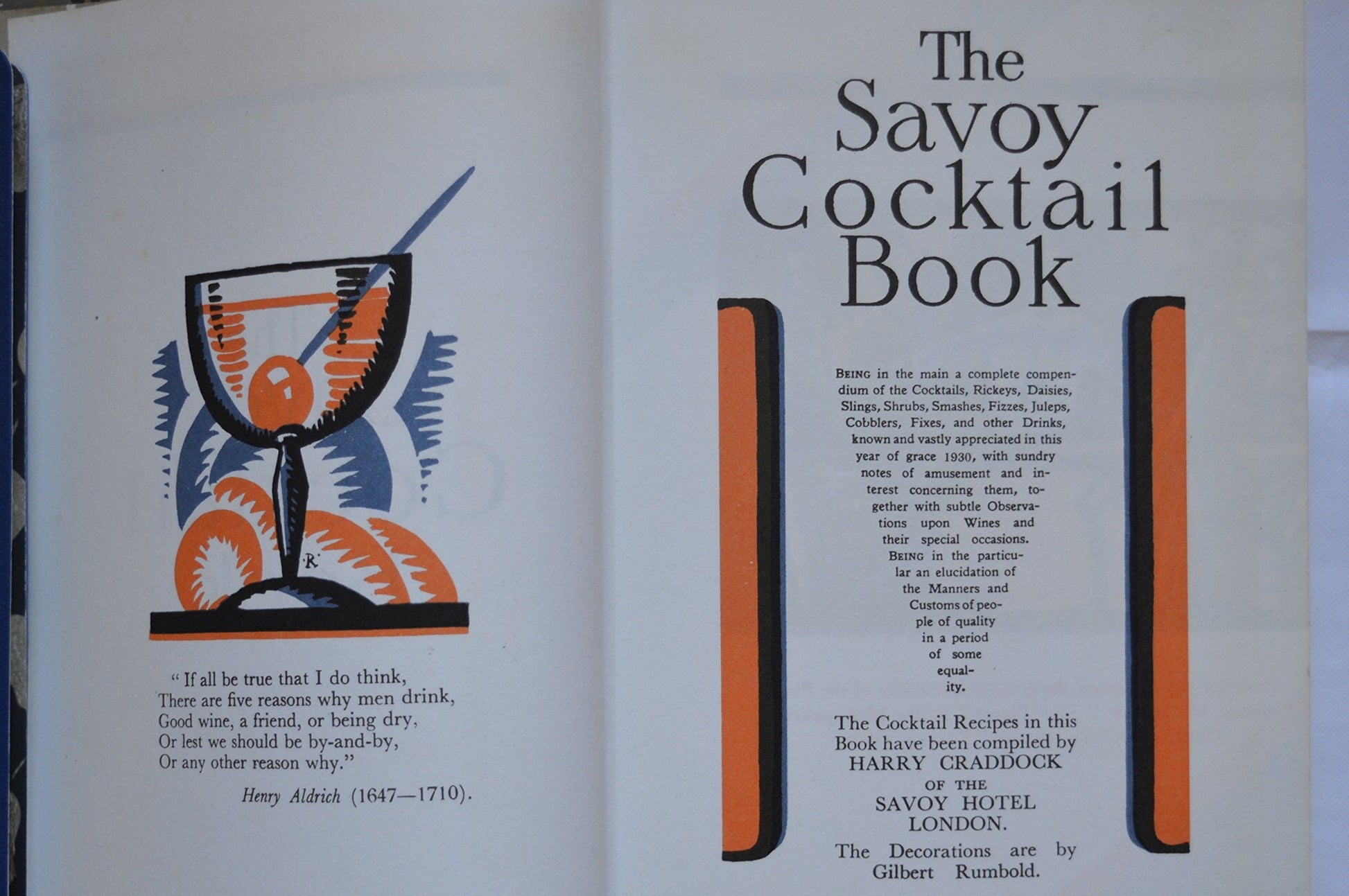 Savoy Cocktail Book used book depot