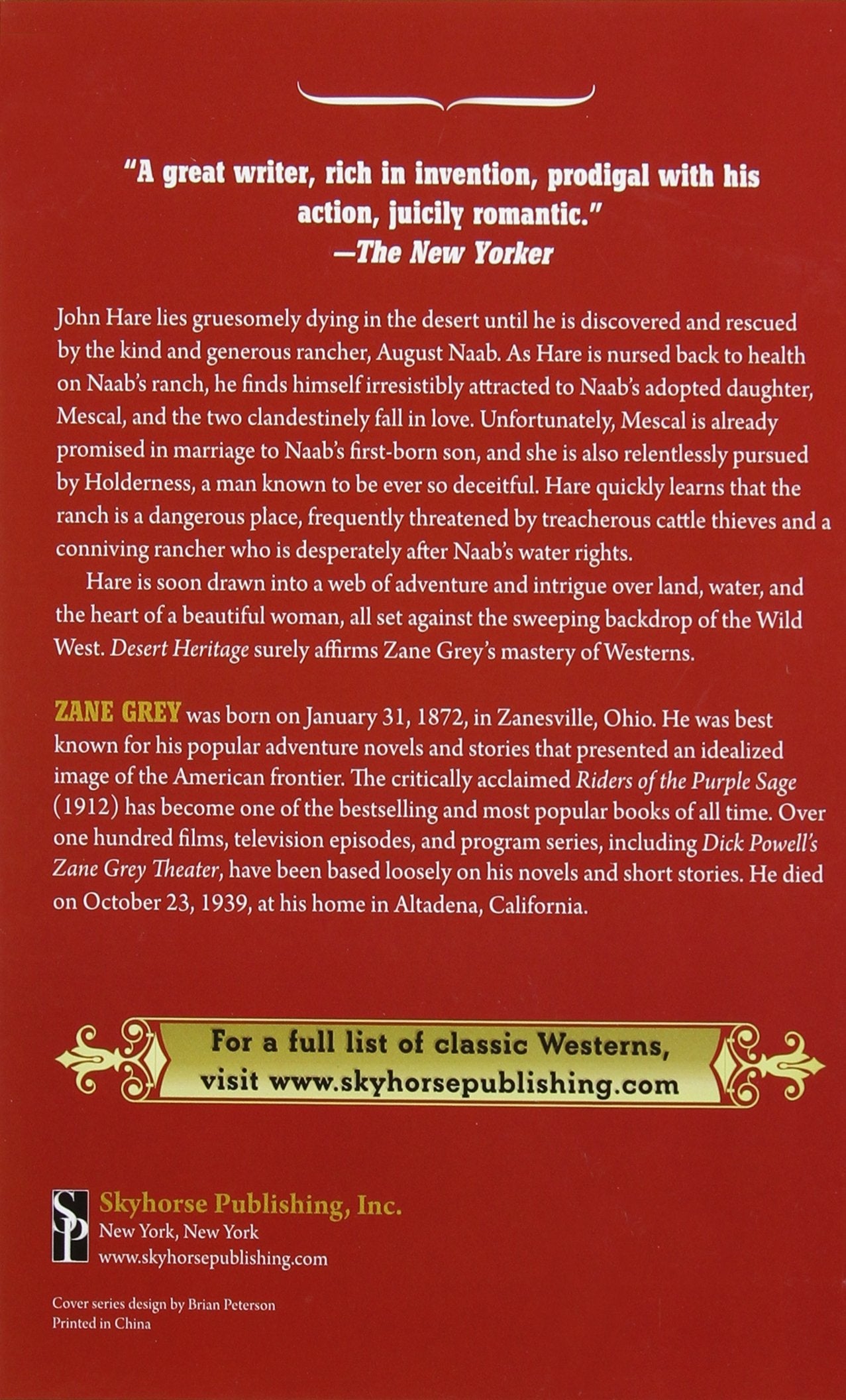 Zane Grey Box Set: Four Western Classics used book depot