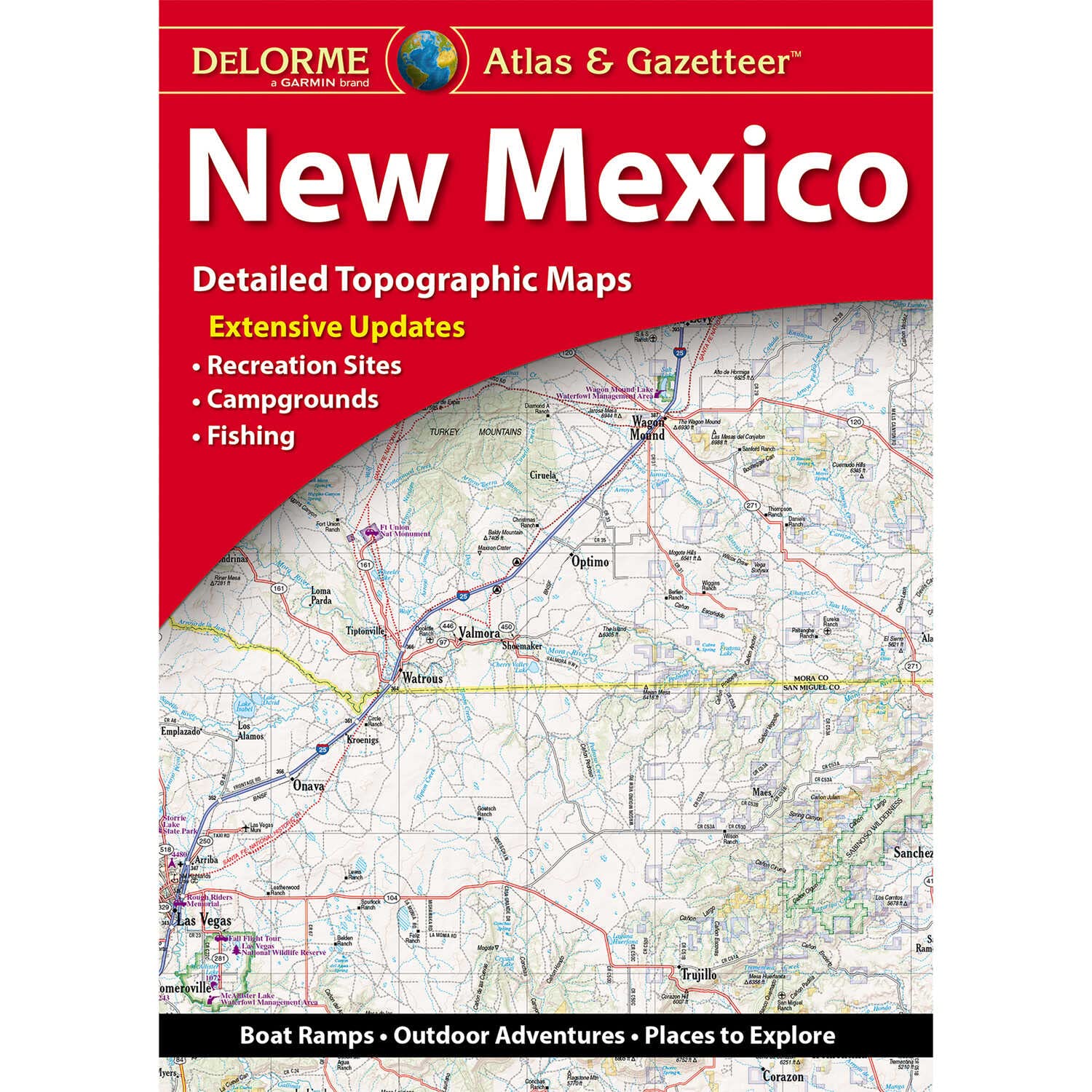 New Mexico Atlas & Gazetteer used book depot