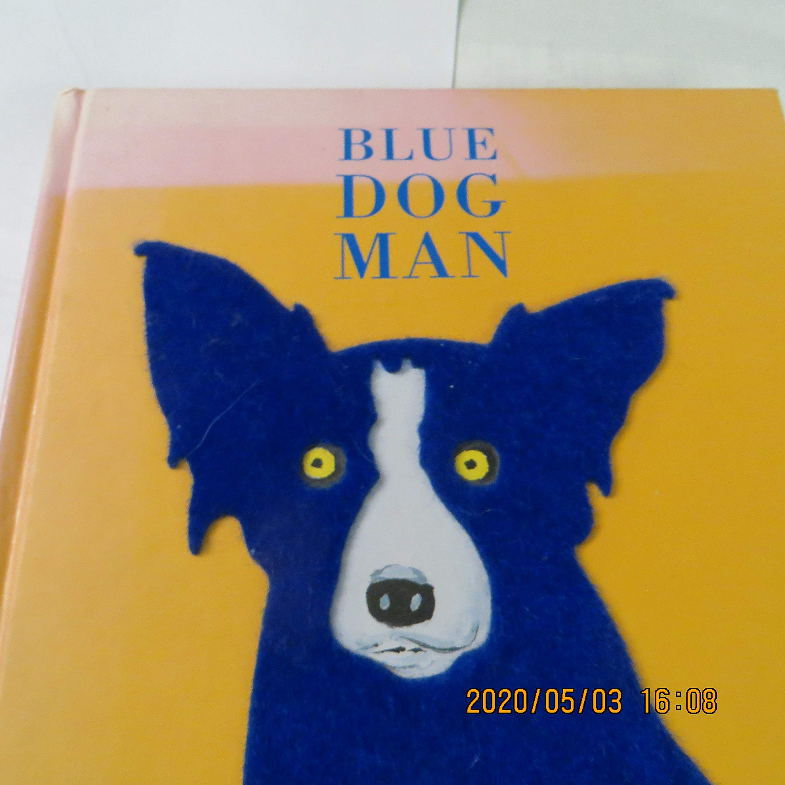 Blue Dog Man used book depot