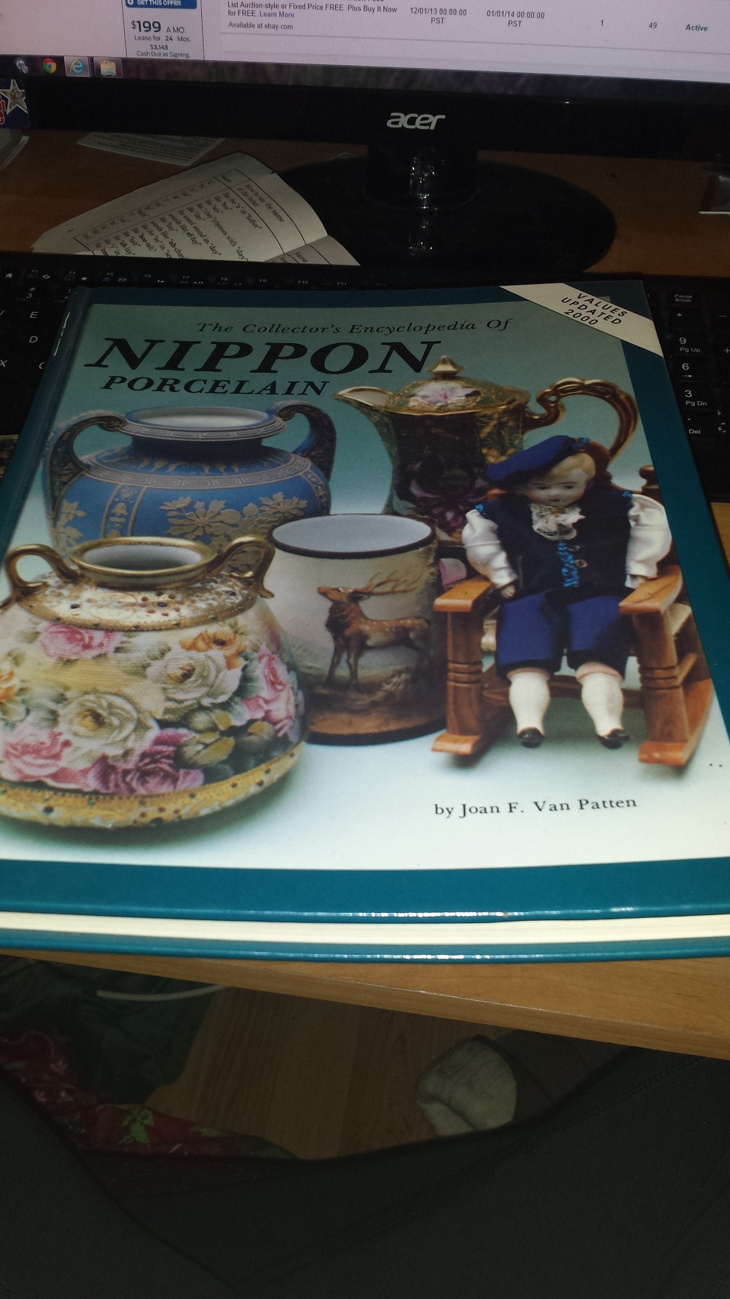 Collector's Encyclopedia of Nippon Porcelain w/ Price Guide : Updated, Series 1 (of 5 Series Set) used book depot