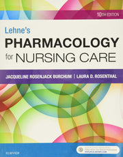 Lehne's Pharmacology for Nursing Care used book depot