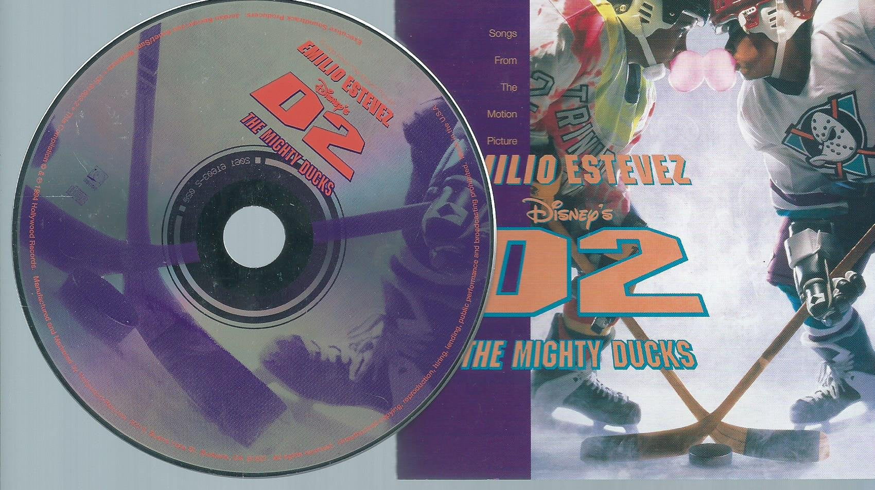Disney's D2: The Mighty Ducks - Songs From The Motion Picture used book depot