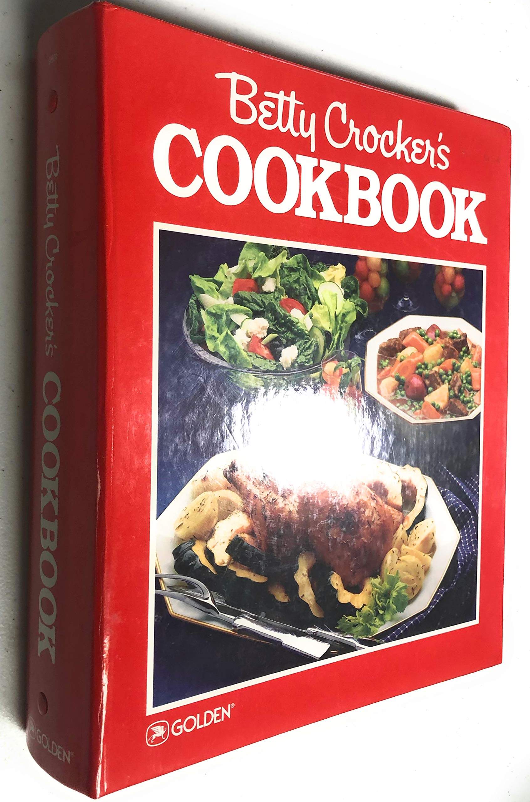 Betty Crocker's Cookbook (5-Ring Binder) used book depot