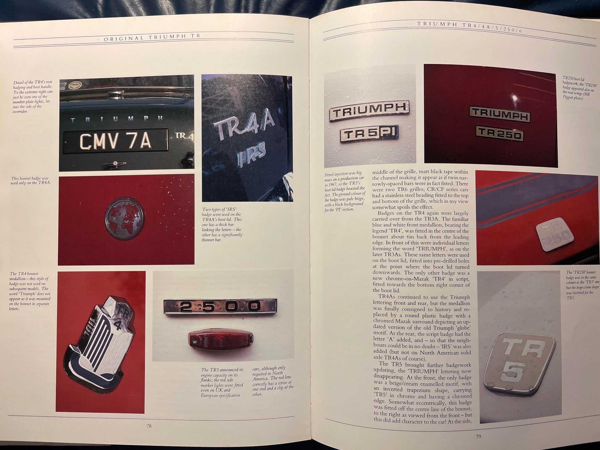 Original Triumph Tr: The Restorer's Guide to TR2, TR3, TR3A, TR4, TR4A, TR5, TR250, TR6 used book depot