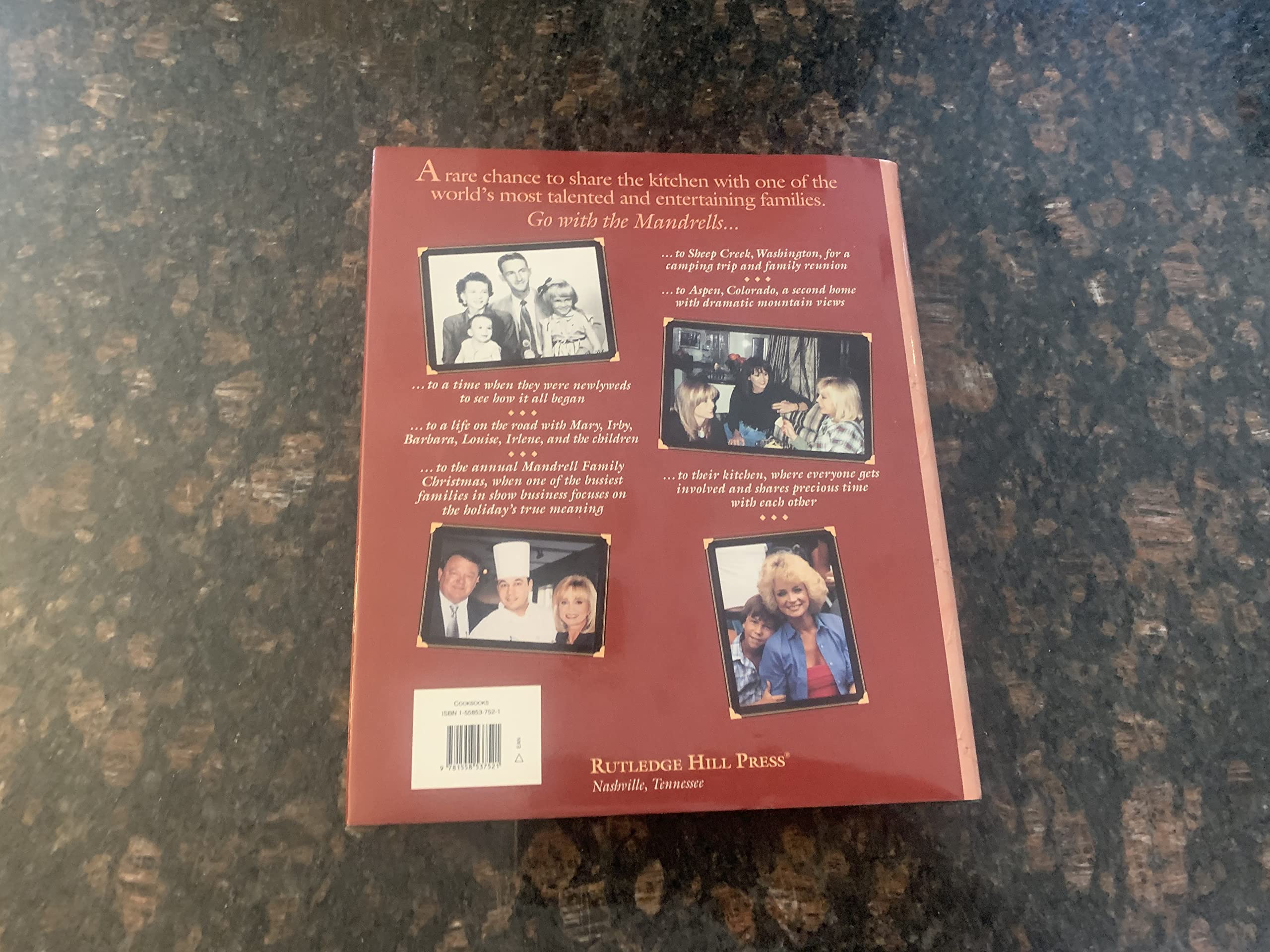 The Mandrell Family Cookbook used book depot