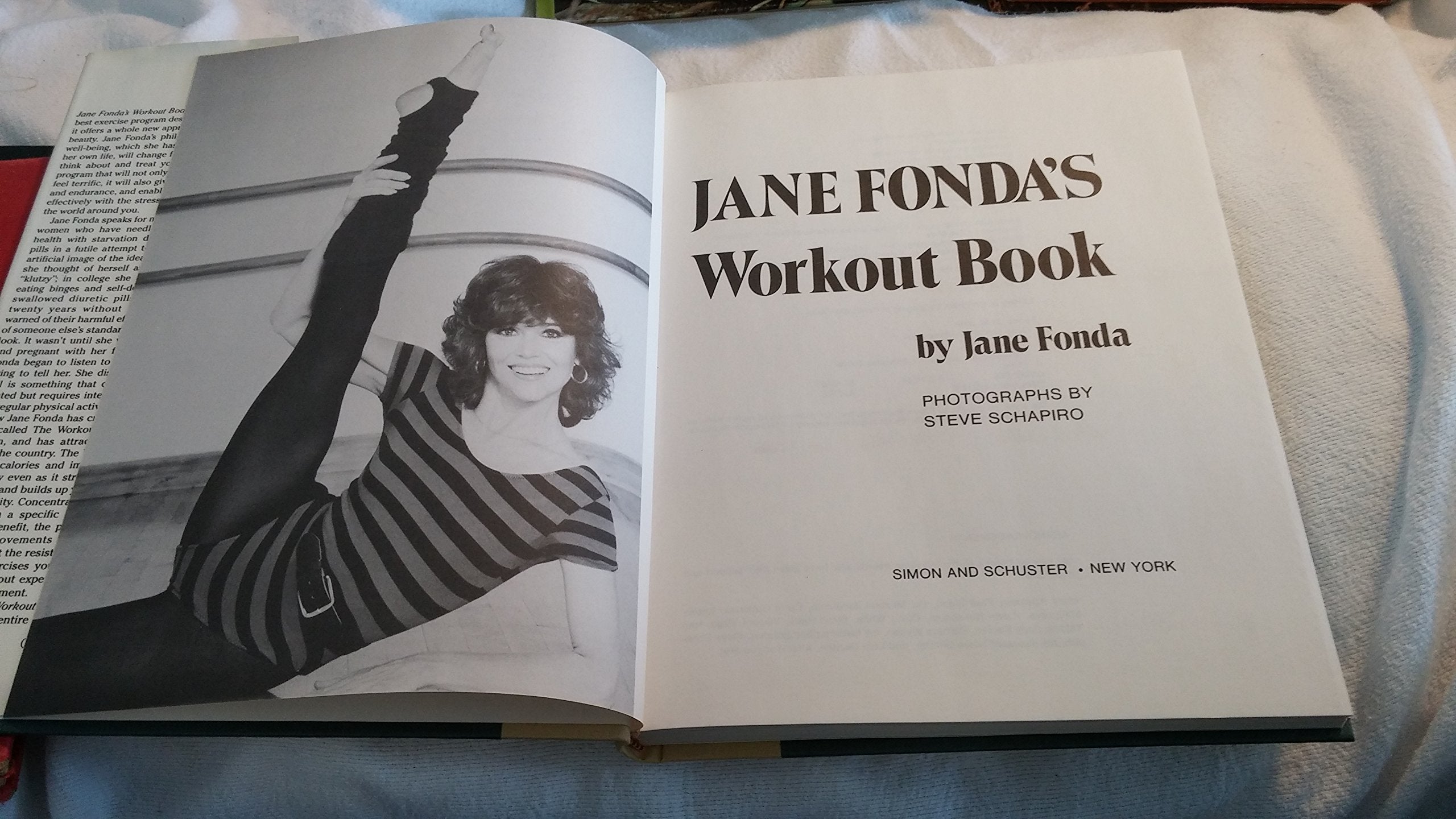 Jane Fonda's Workout Book used book depot
