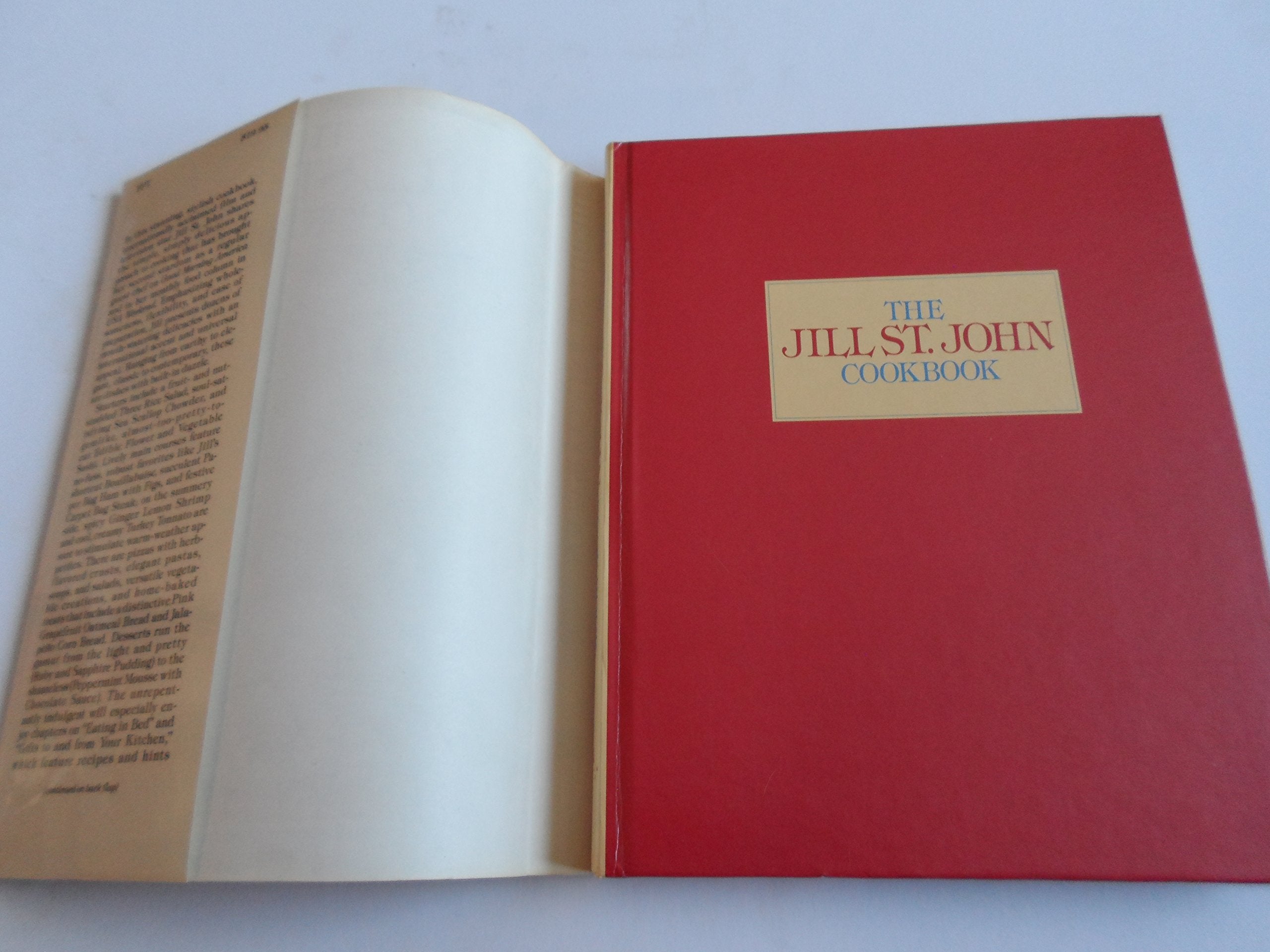 Jill St. John Cookbook used book depot