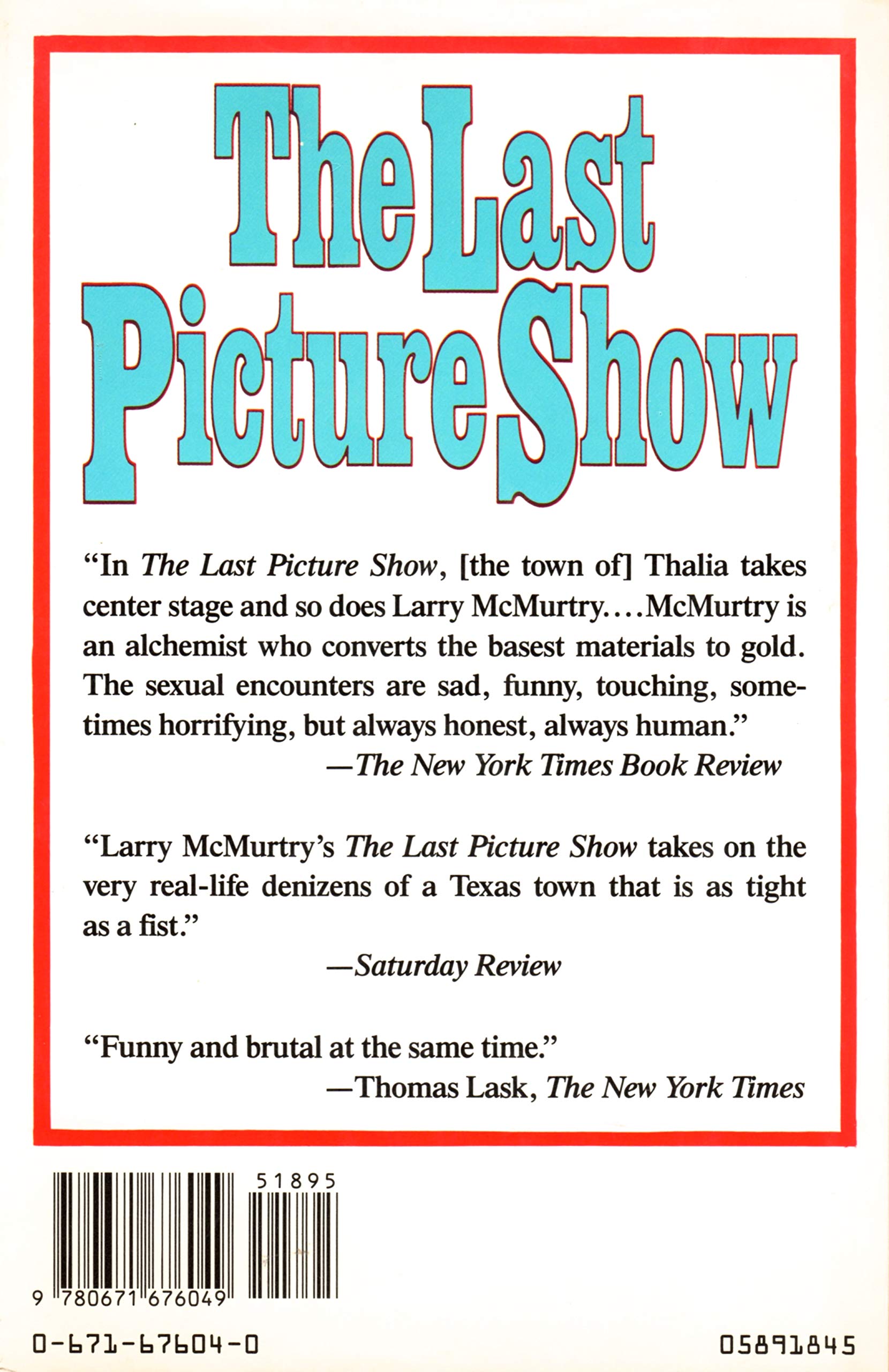 The Last Picture Show used book depot