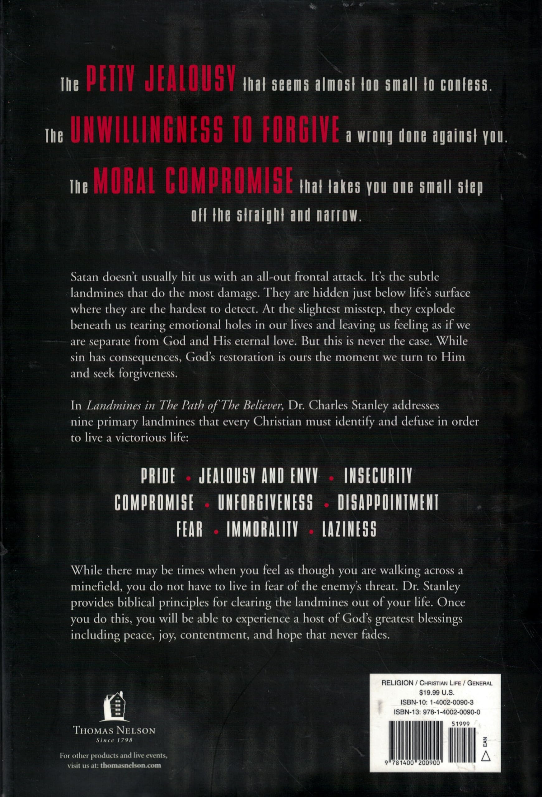 Landmines in the Path of the Believer used book depot