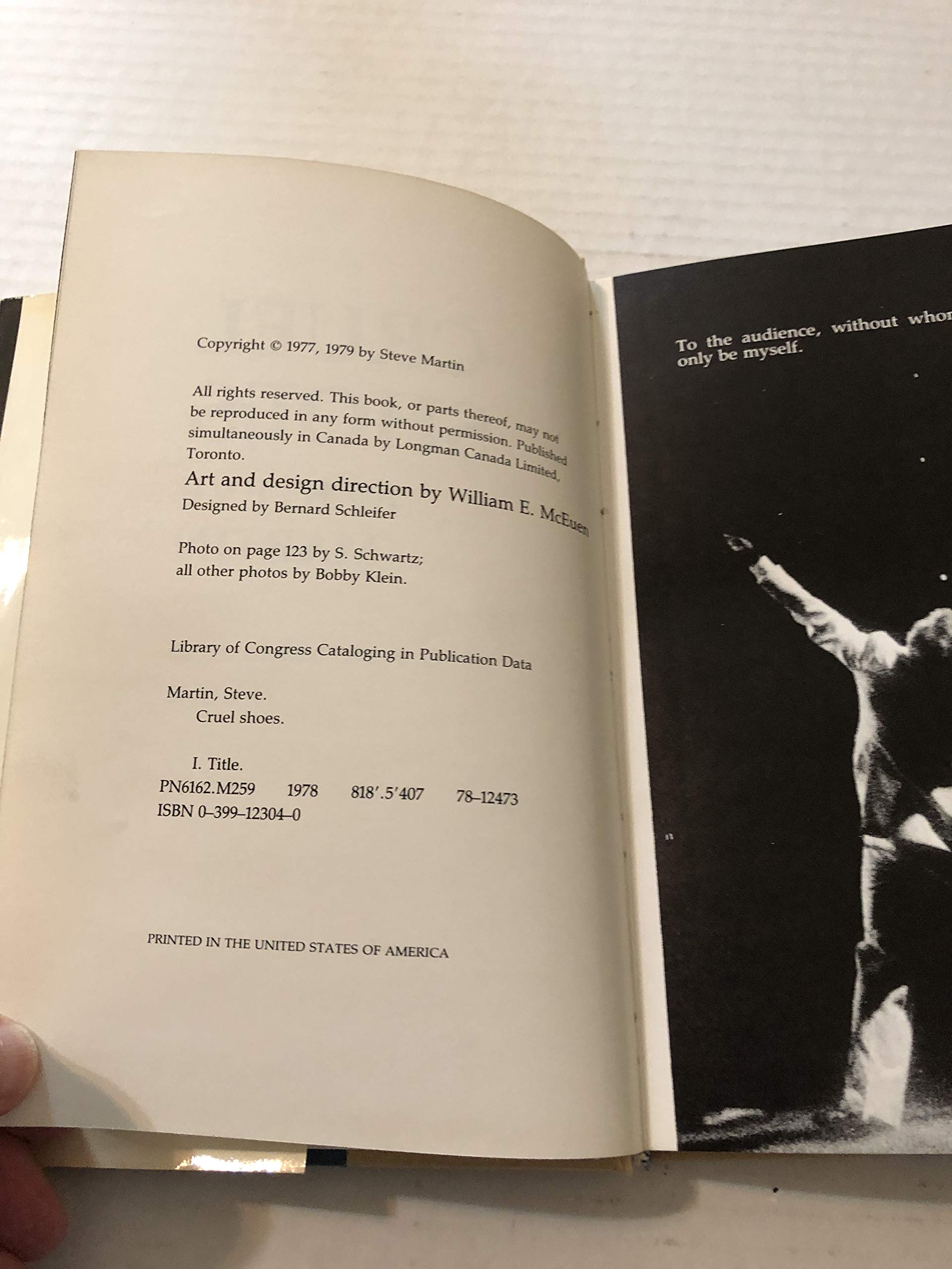 Cruel Shoes used book depot