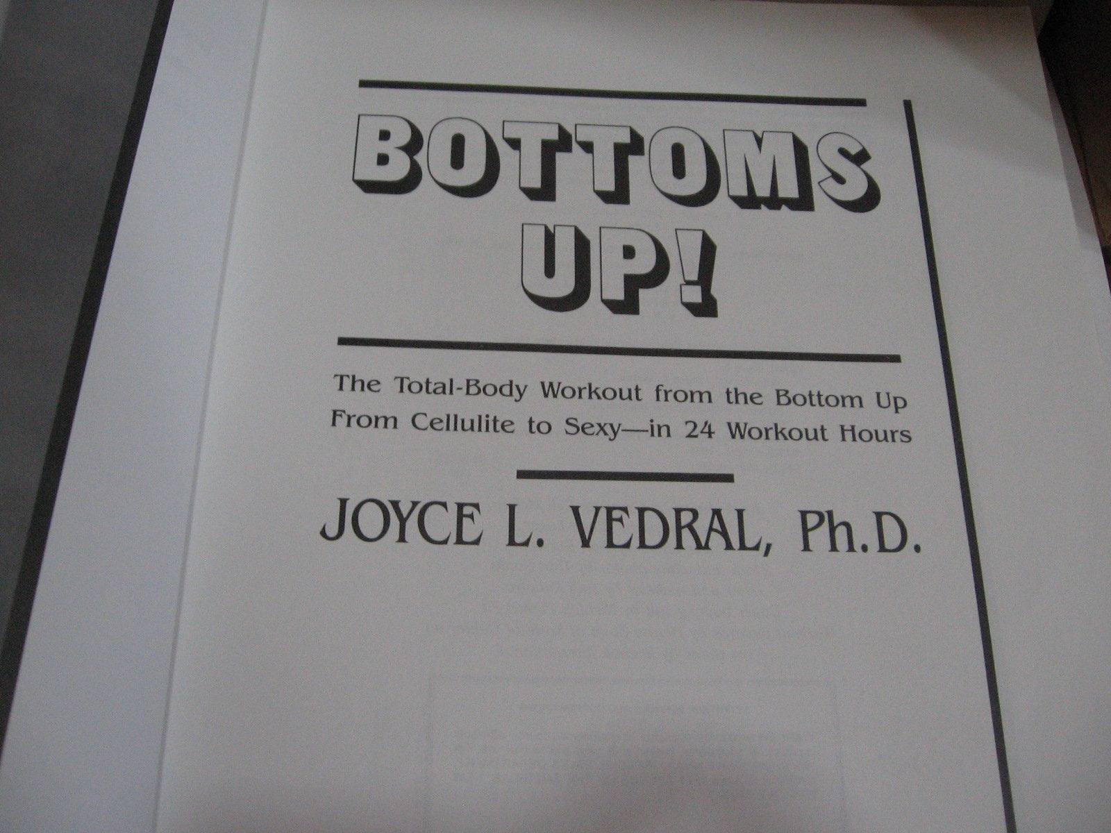 Bottoms Up! used book depot