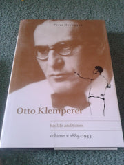 Otto Klemperer: His Life and Times, Vol. 1: 1885-1933 used book depot