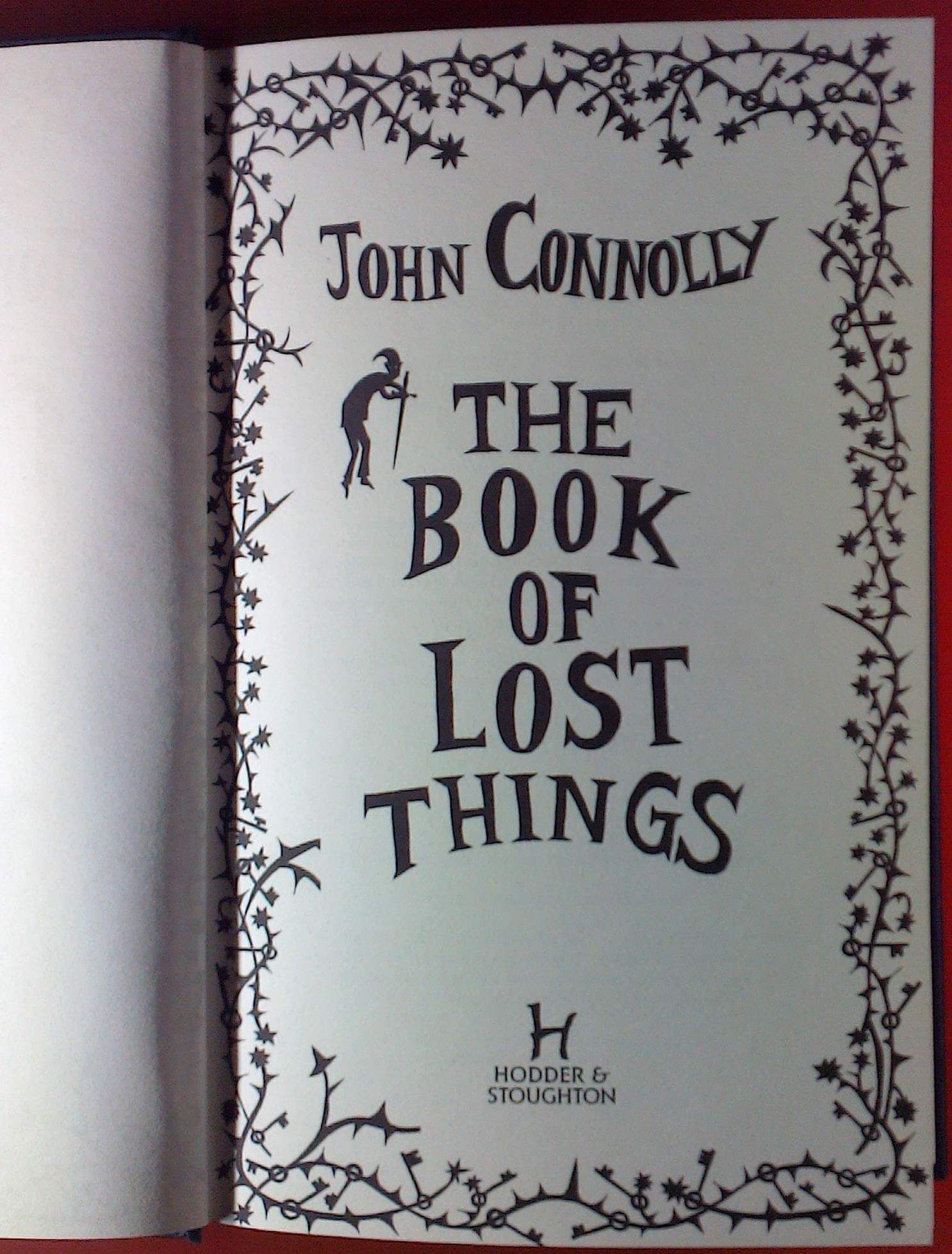 The Book of Lost Things used book depot