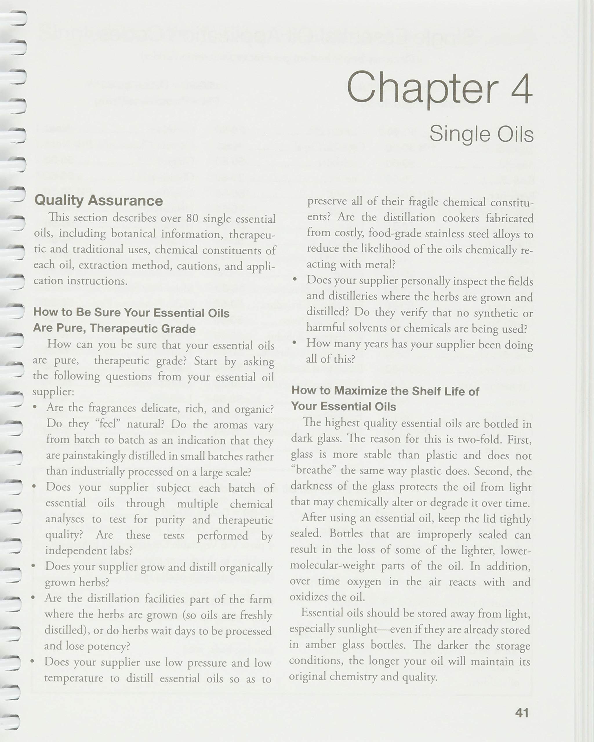 Essential Oils Pocket Reference used book depot