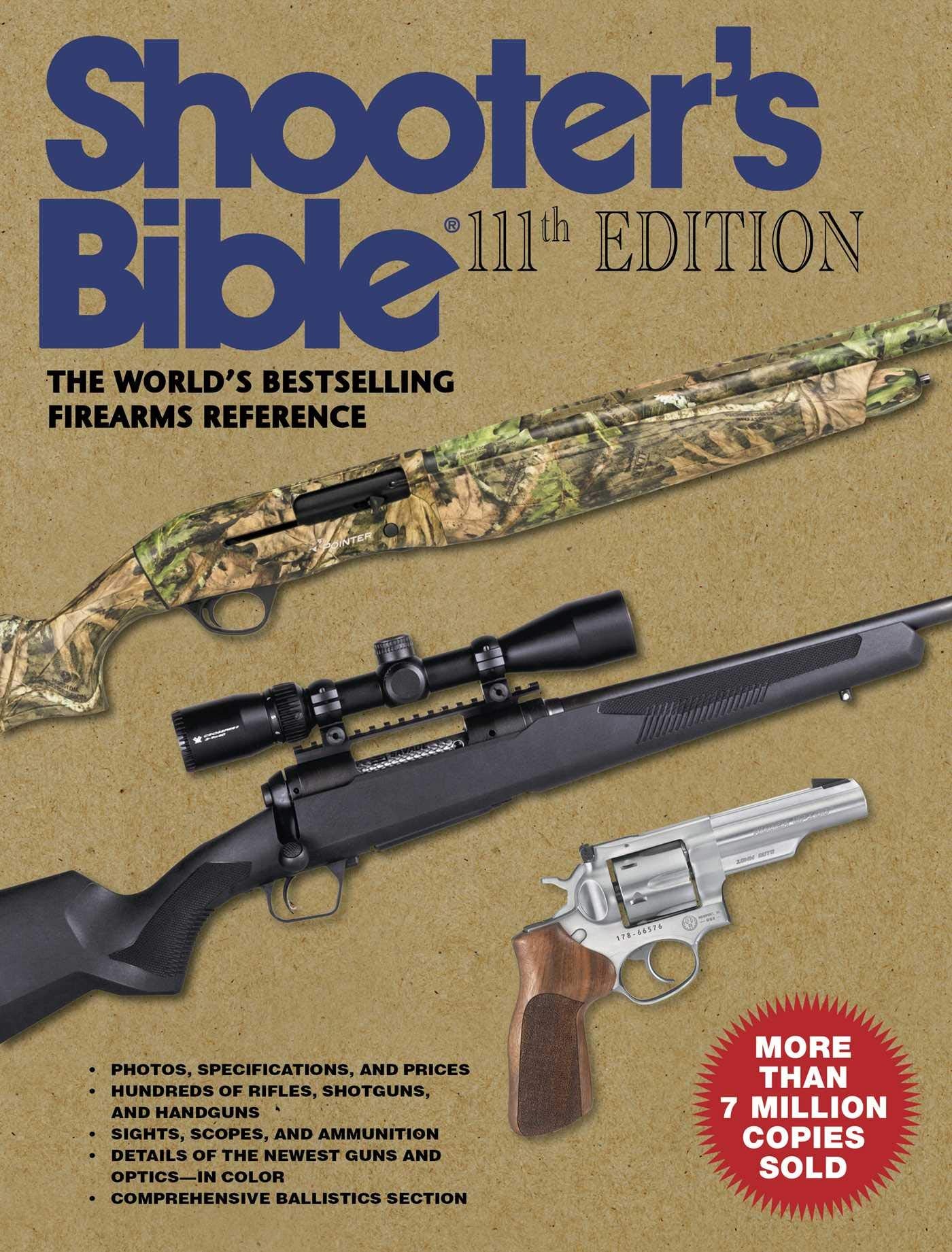 Shooter's Bible, 111th Edition: The World's Bestselling Firearms Reference: 2019–2020 used book depot
