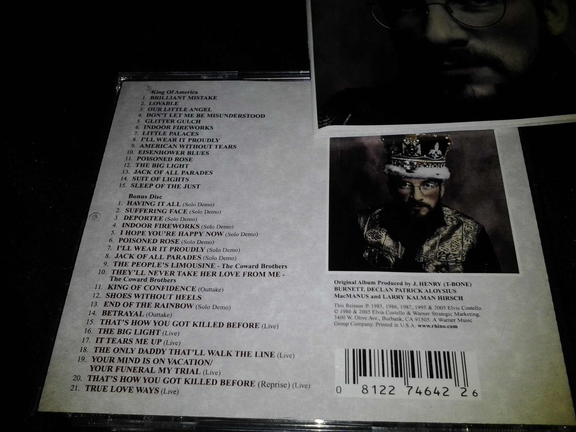 King of America (With Bonus Disc) used book depot