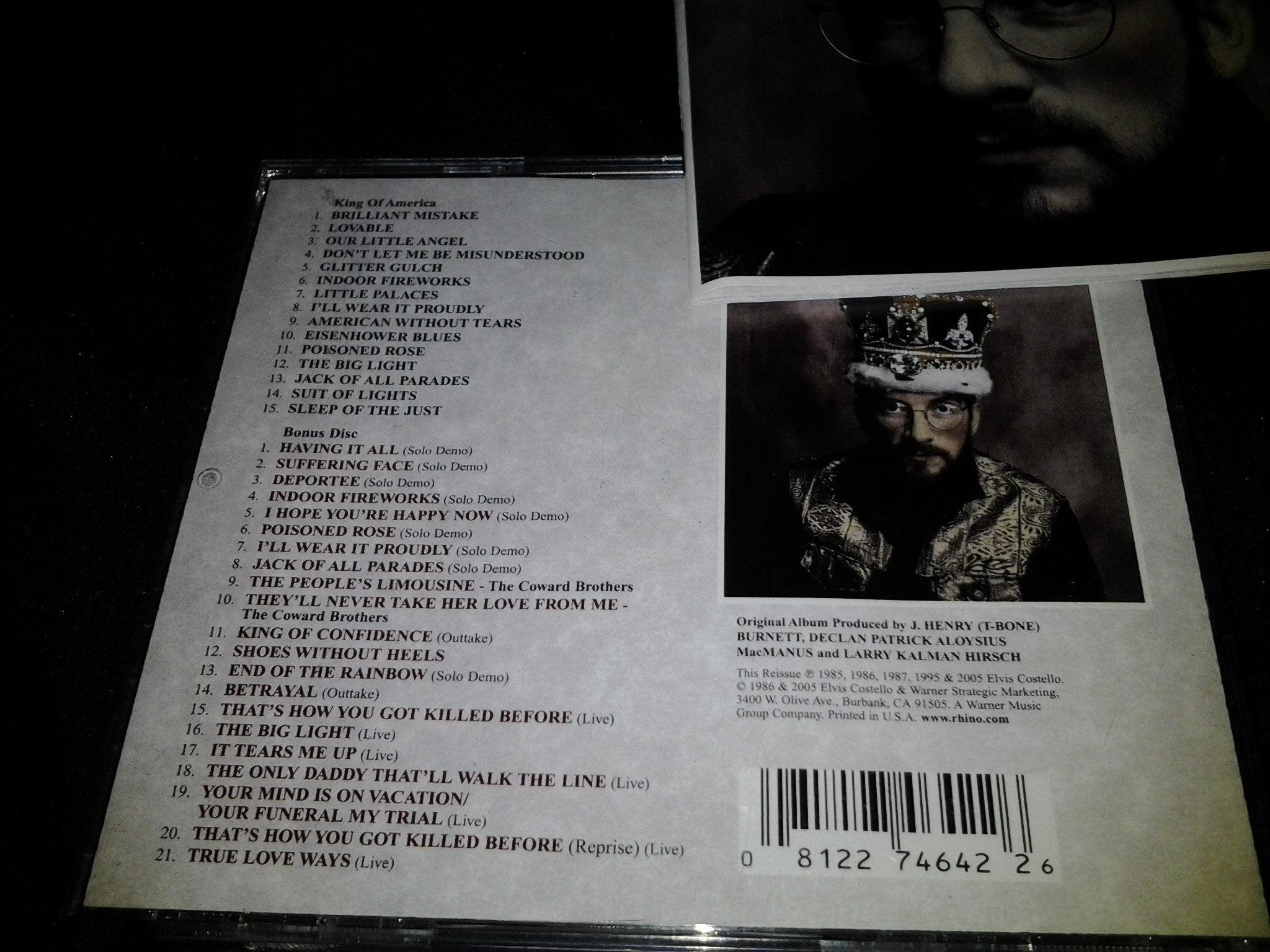 King of America (With Bonus Disc) used book depot