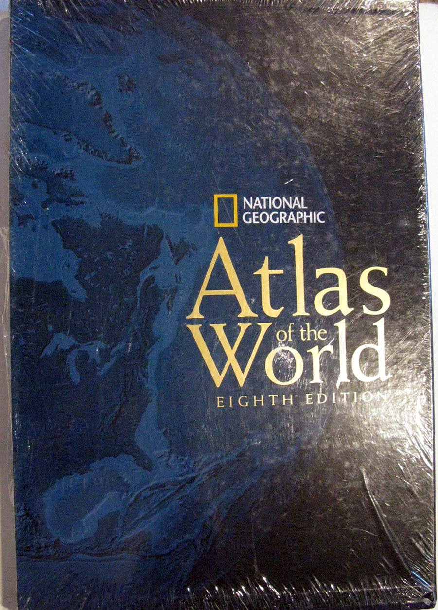National Geographic Atlas of the World, Eighth Edition used book depot