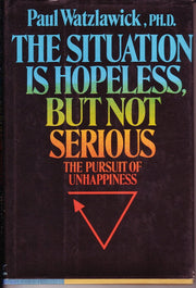 Situation Is Hopeless But Not Serious used book depot
