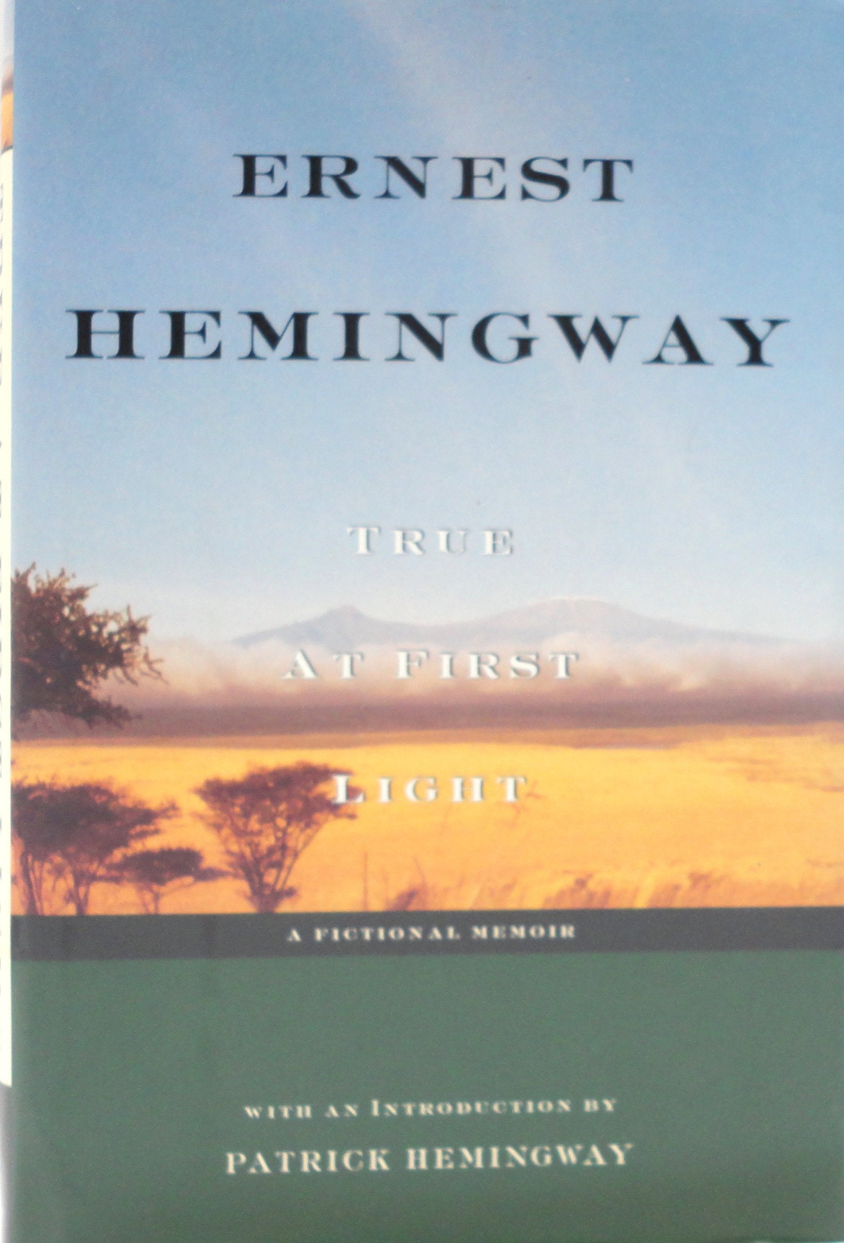 True at First Light: A Fictional Memoir used book depot