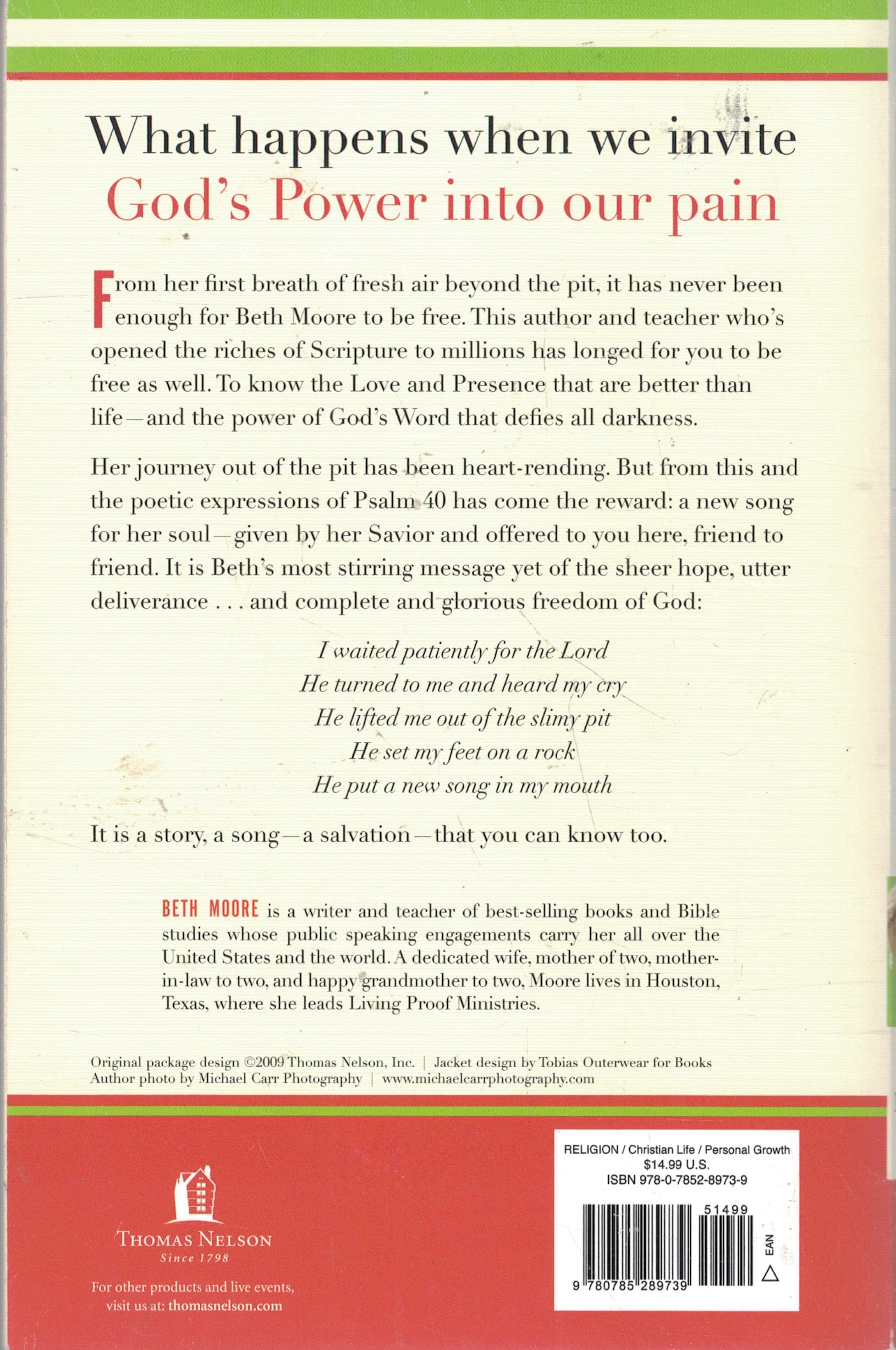 Get Out of That Pit: Straight Talk About God's Deliverance used book depot