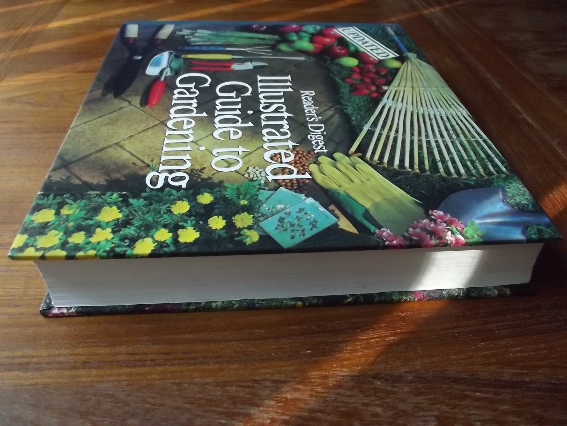 Illustrated guide to gardening (updated w/ color) used book depot