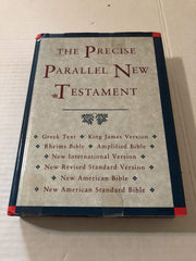 The Precise Parallel New Testament: Greek Text BL King James Version BL Rheims Bible BL New International Version BL New Revised Standard Version BL ... American Standard Bible BL Amplified B used book depot