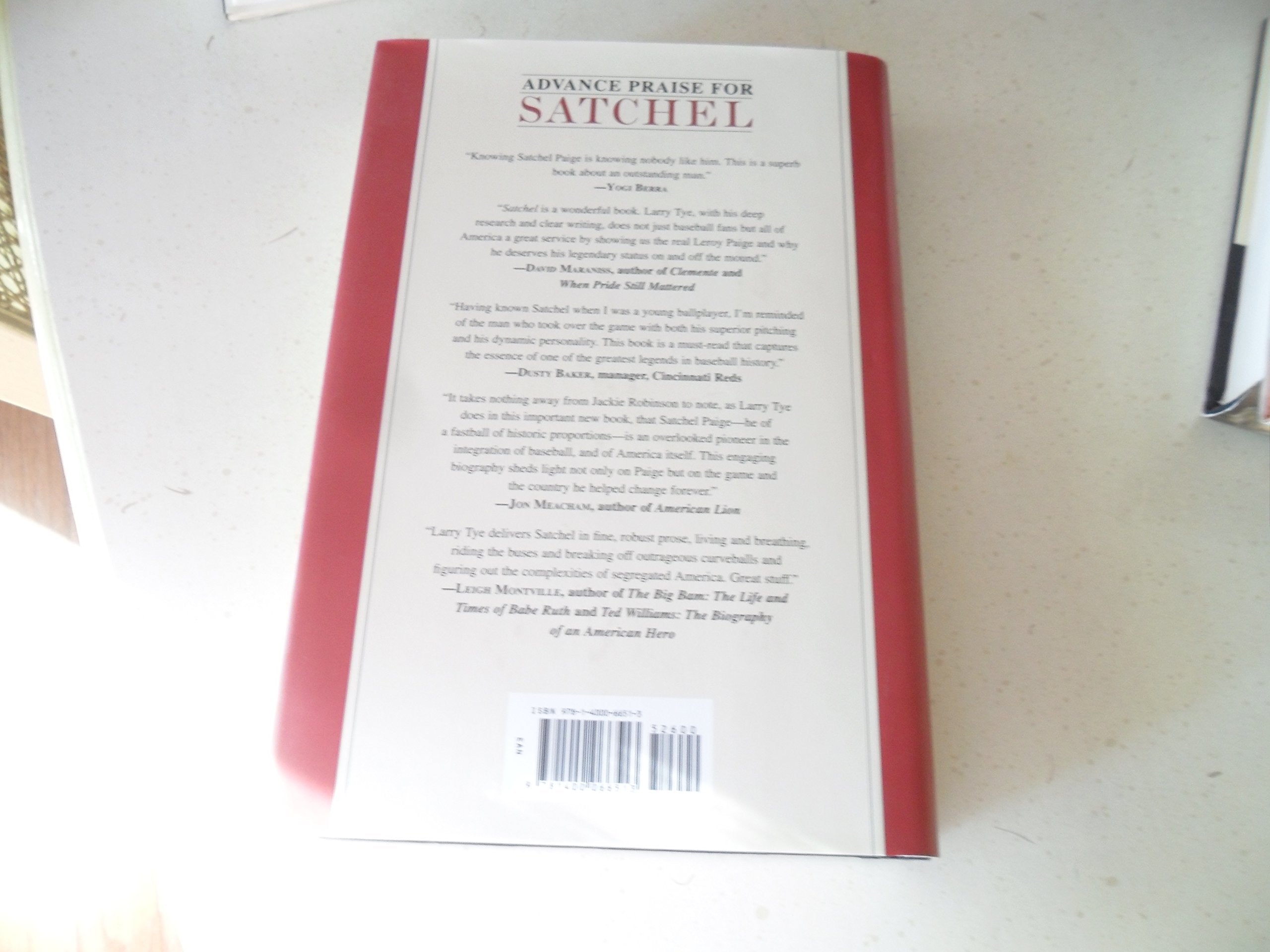 SATCHEL: The Life and Times of an American Legend used book depot
