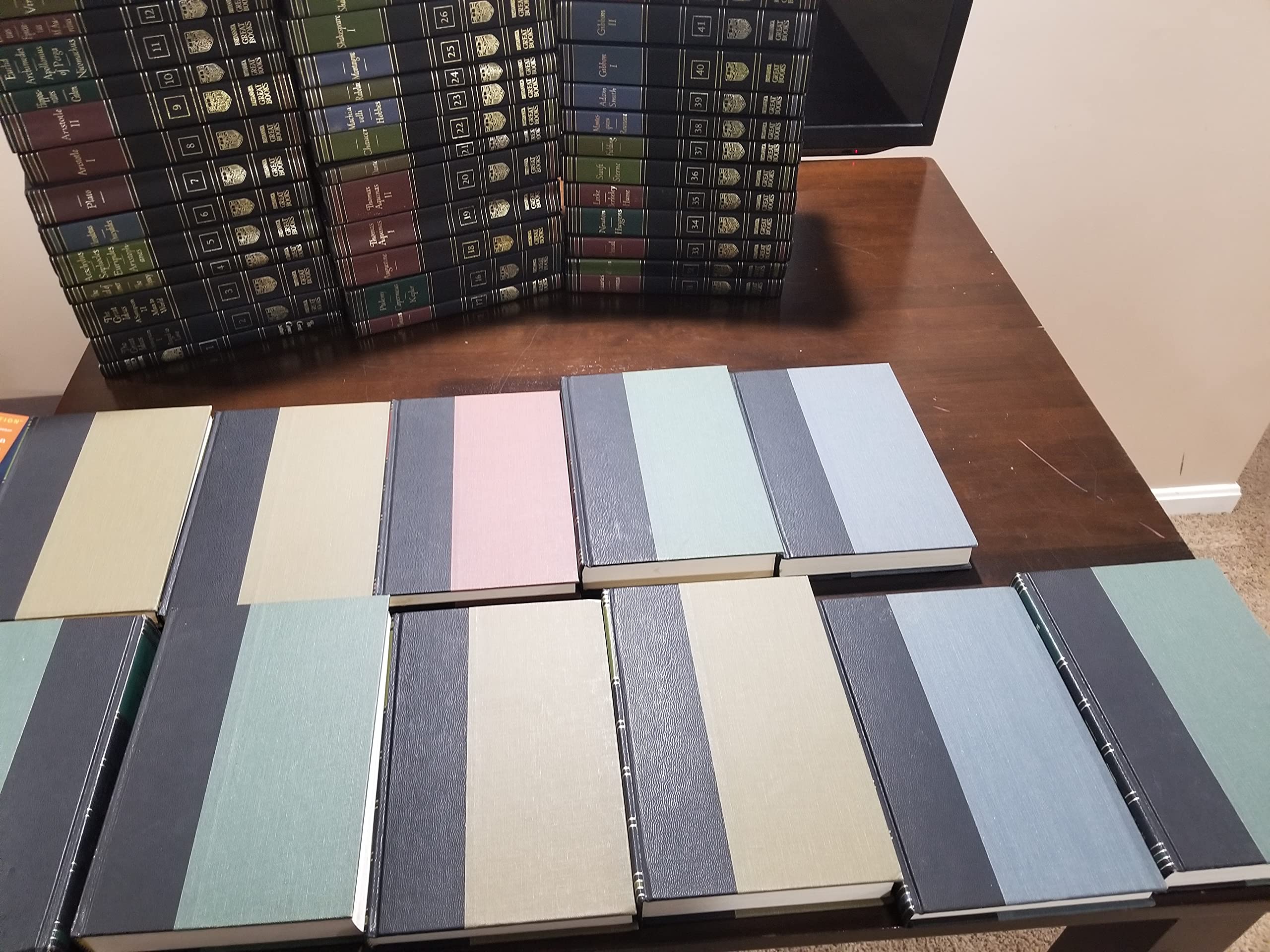 Great Books of the Western World (54 Volume Set) (Britannica Great Books) used book depot