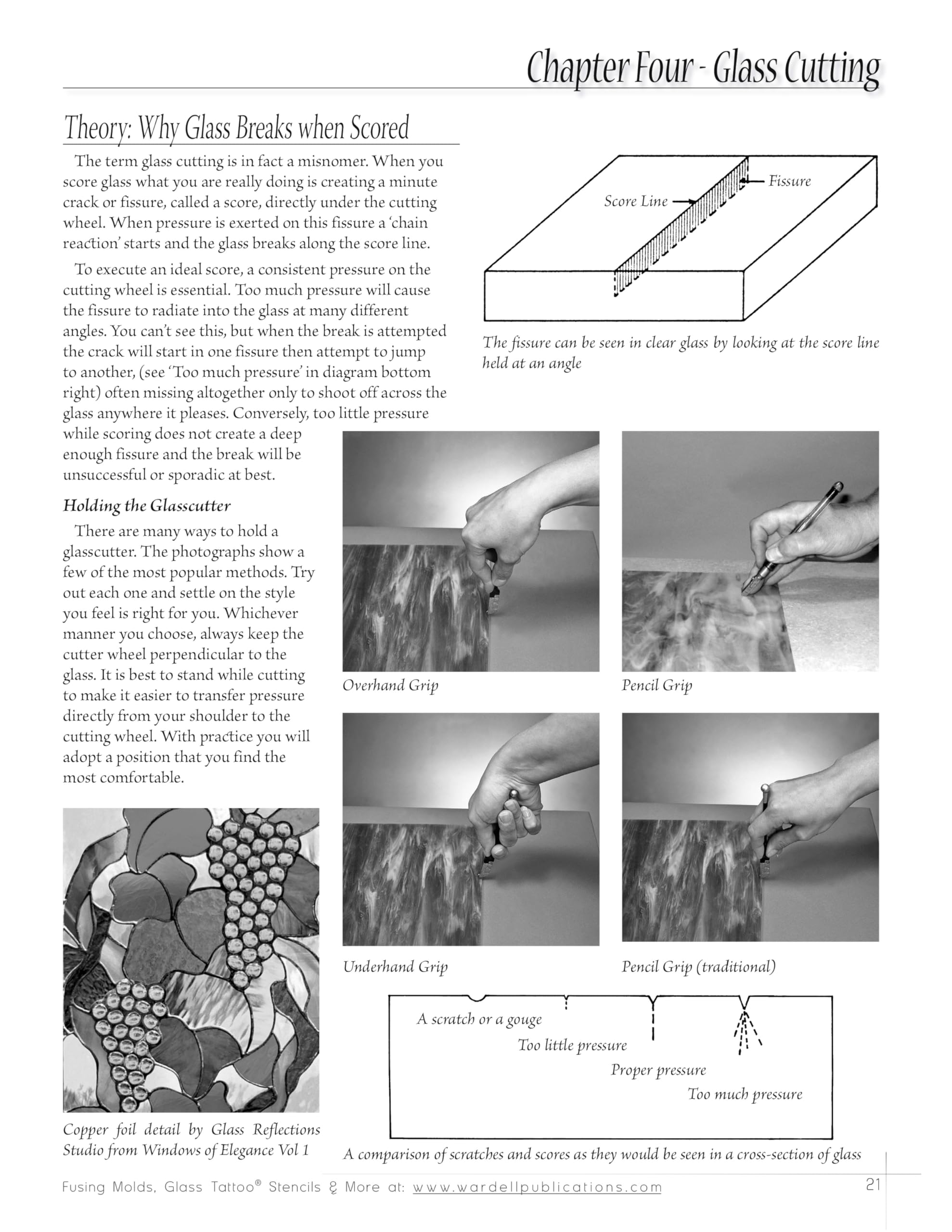 Introduction to Stained Glass: A Step-by-Step Teaching Manual used book depot