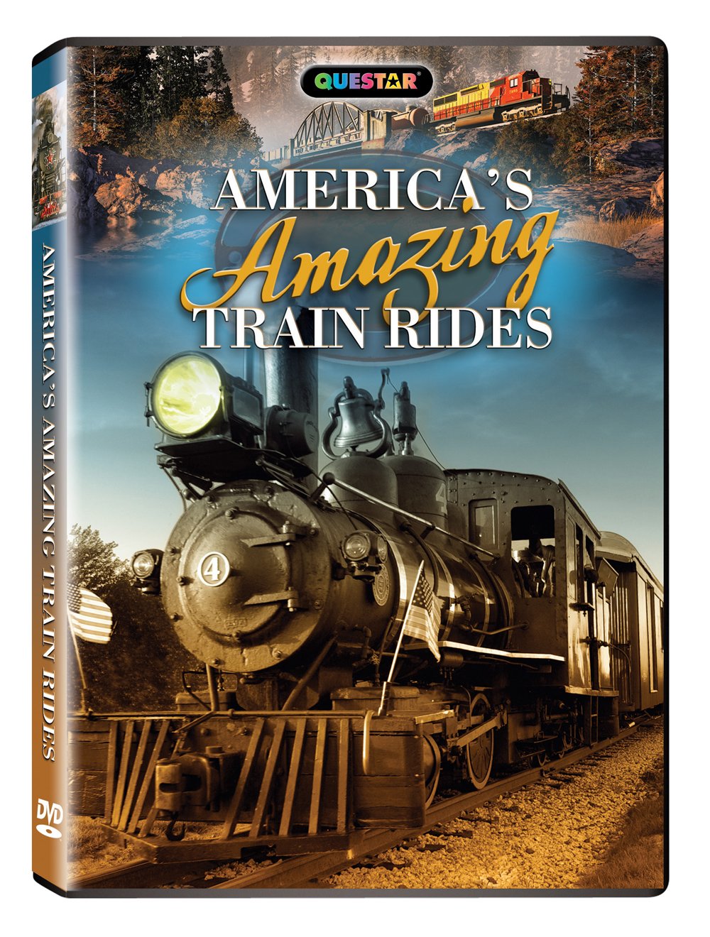 America's Amazing Train Rides 2 pk. used book depot