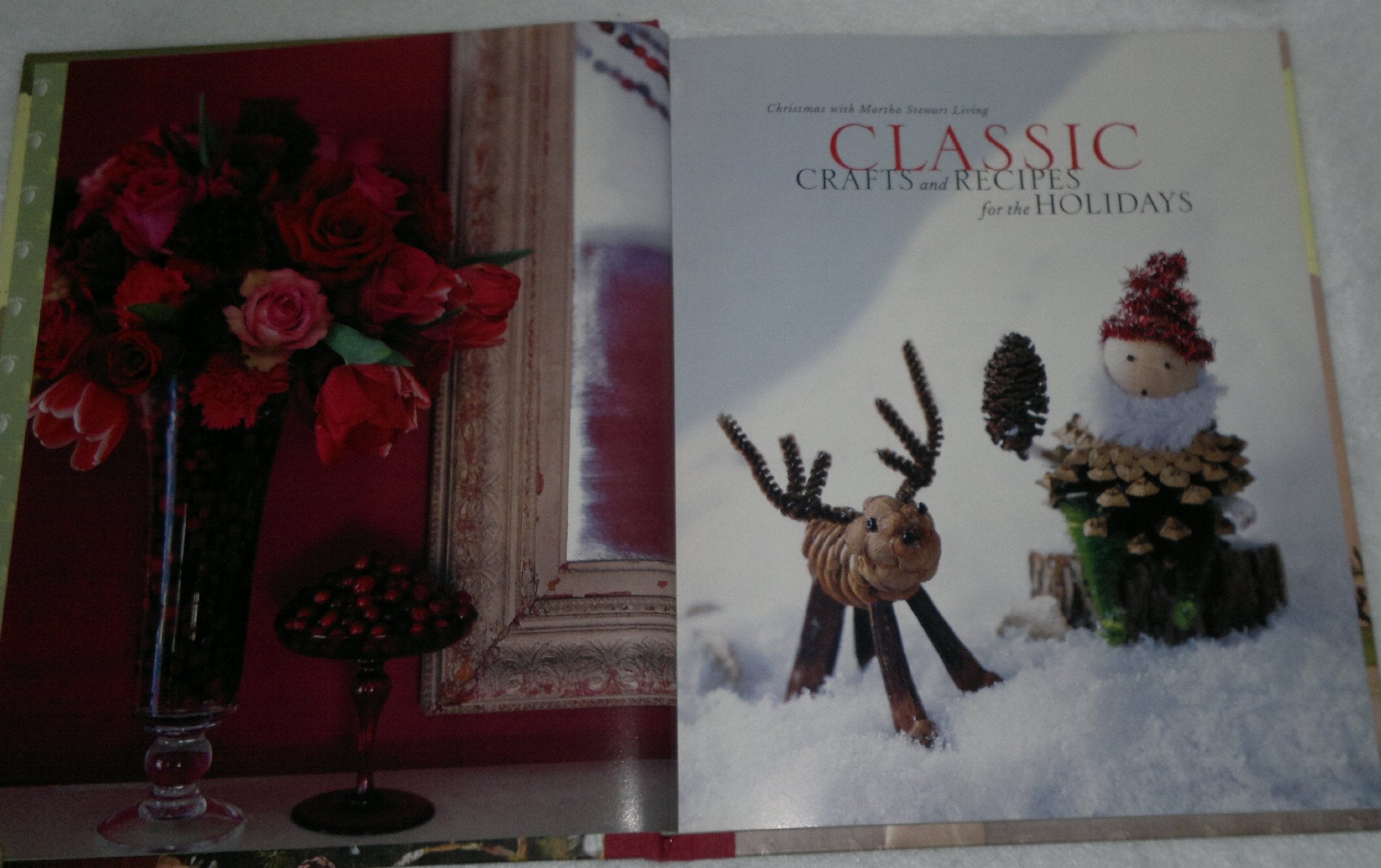 Christmas with Martha Stewart Living Classic Crafts and Recipes for the Holidays used book depot