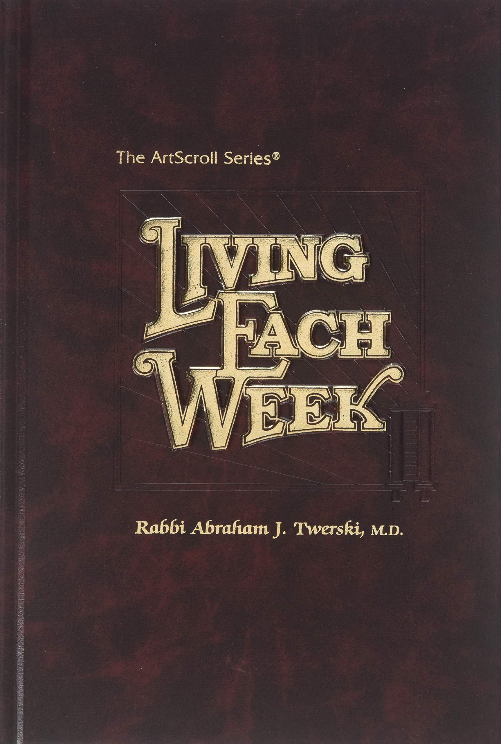 Living Each Week (Artscroll Series) used book depot