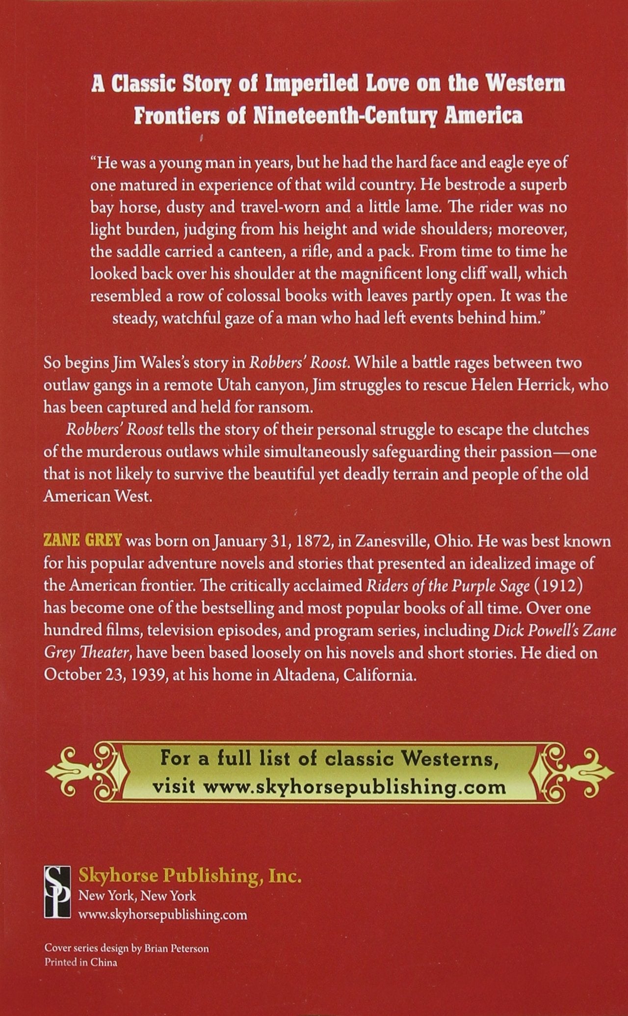 Zane Grey Box Set: Four Western Classics used book depot