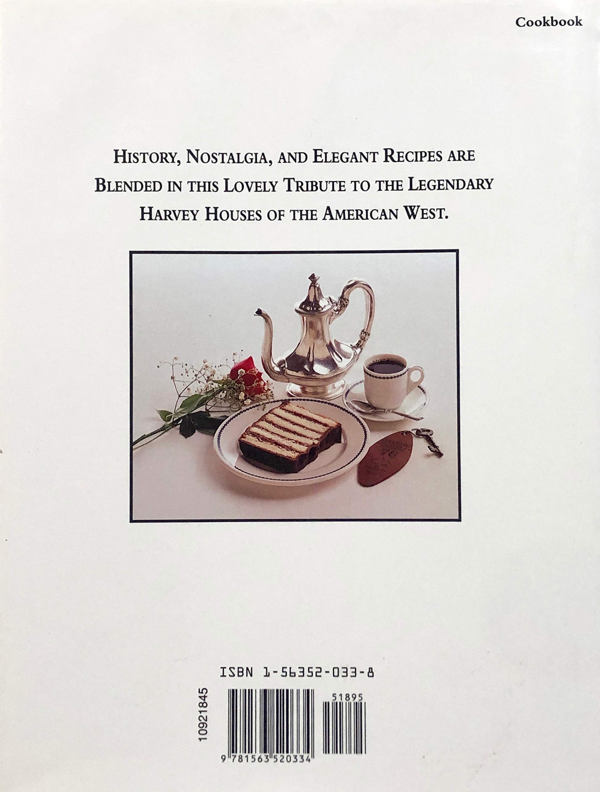 The Harvey House Cookbook: Memories of Dining along the Santa Fe Railroad used book depot