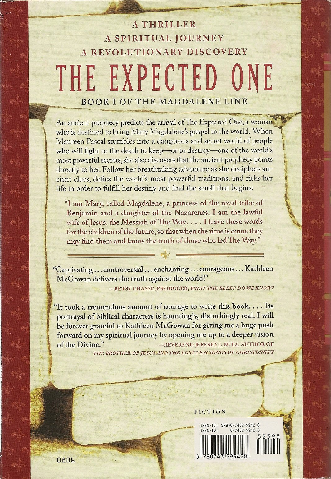 The Expected One: A Novel (Book One of the Magdalene Line) used book depot