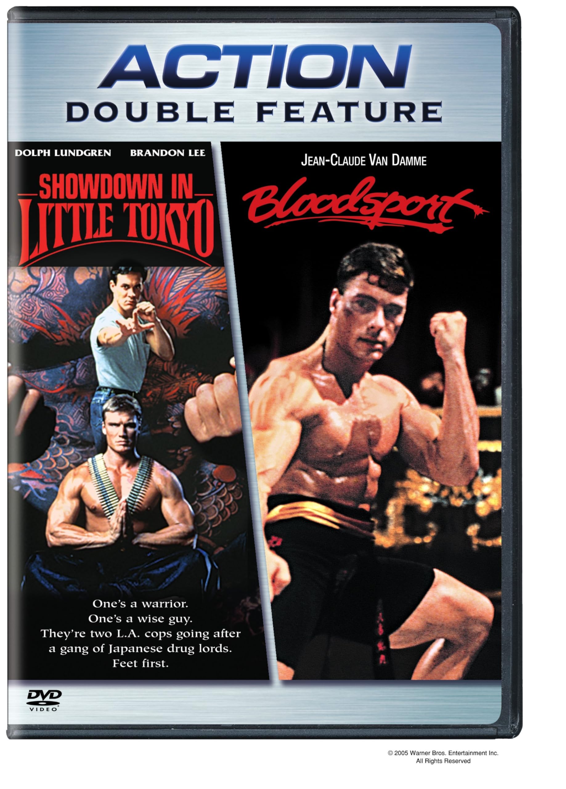 Showdown in Little Tokyo/Bloodsport (DVD) (DBFE) (Multi-Title) used book depot