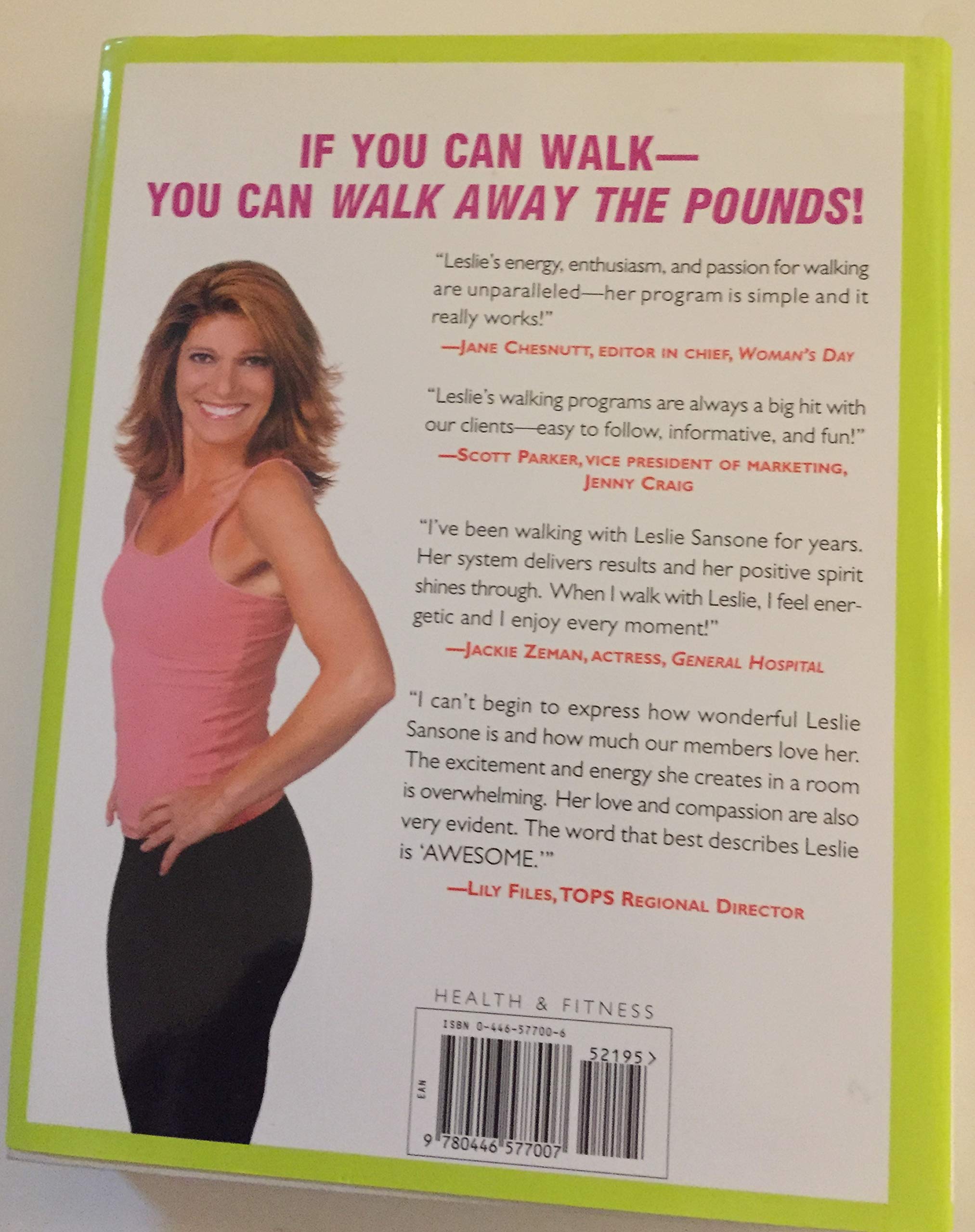 Walk Away the Pounds: The Breakthrough 6-Week Program That Helps You Burn Fat, Tone Muscle, and Feel Great Without Dieting used book depot